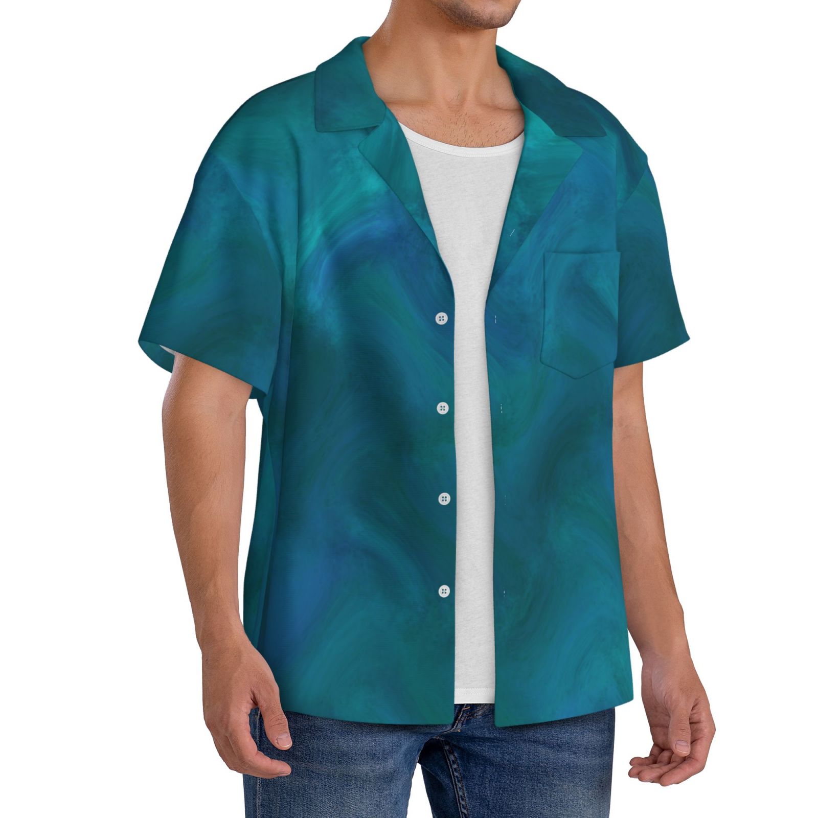 Men's Casual Short-sleeved Shirt