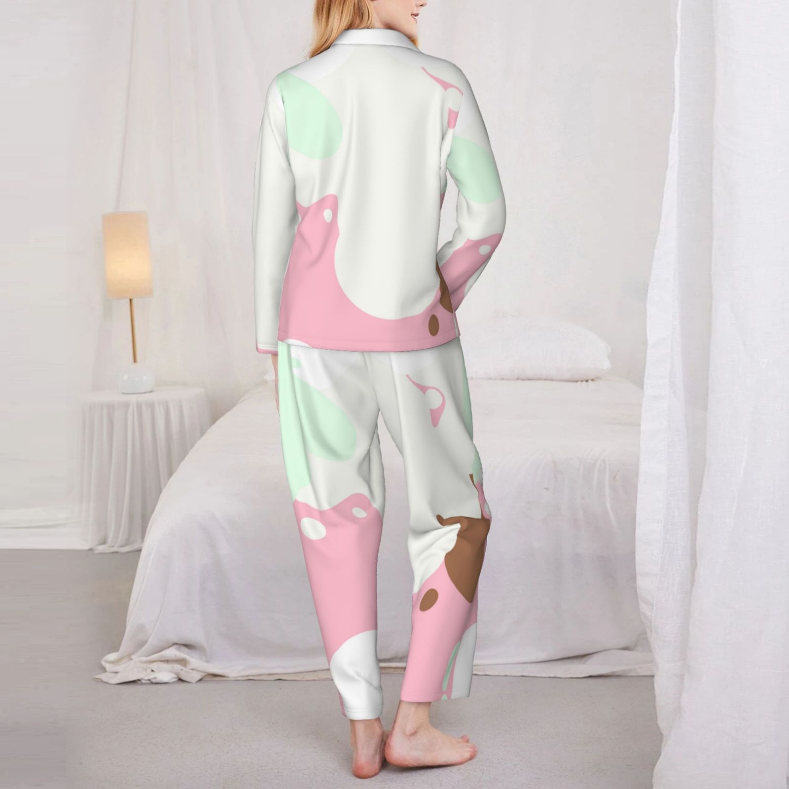 Women's Long-Sleeved Pajama Set