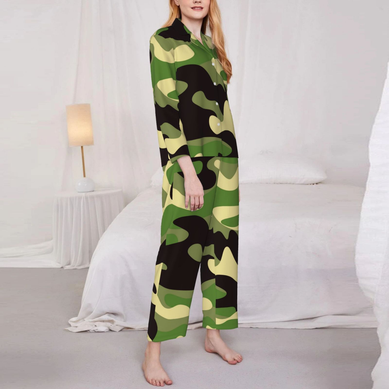 Women's Long-Sleeved Pajama Set