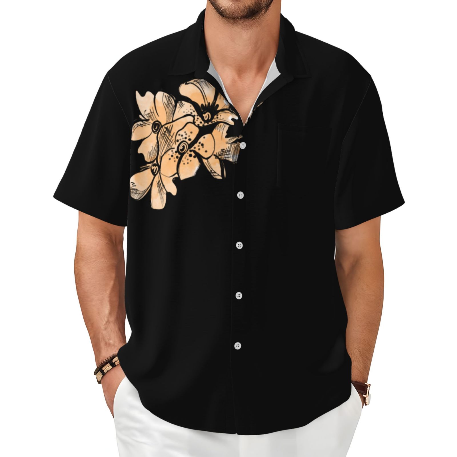 Men's Short-sleeved Shirt