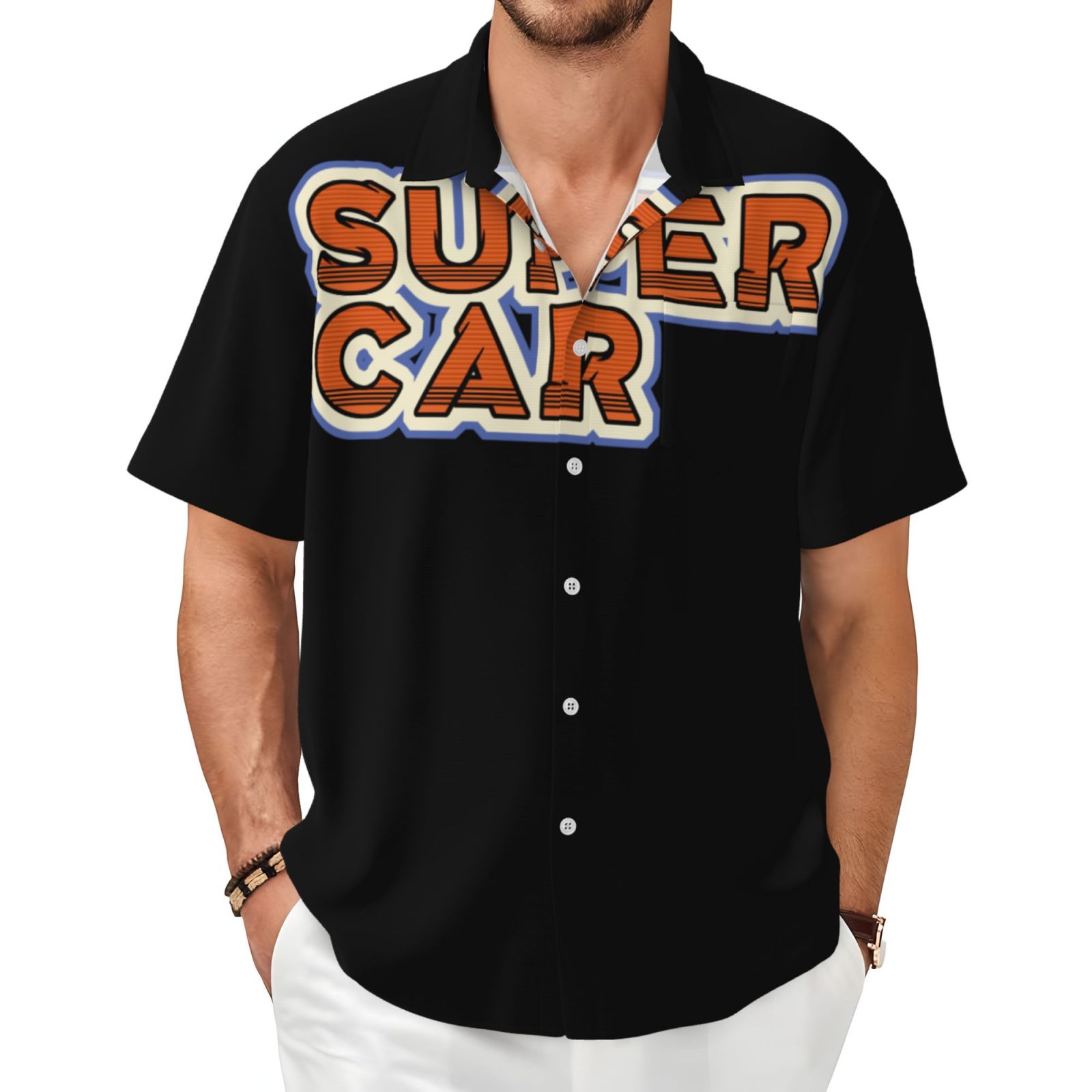 Men's Short-sleeved Shirt