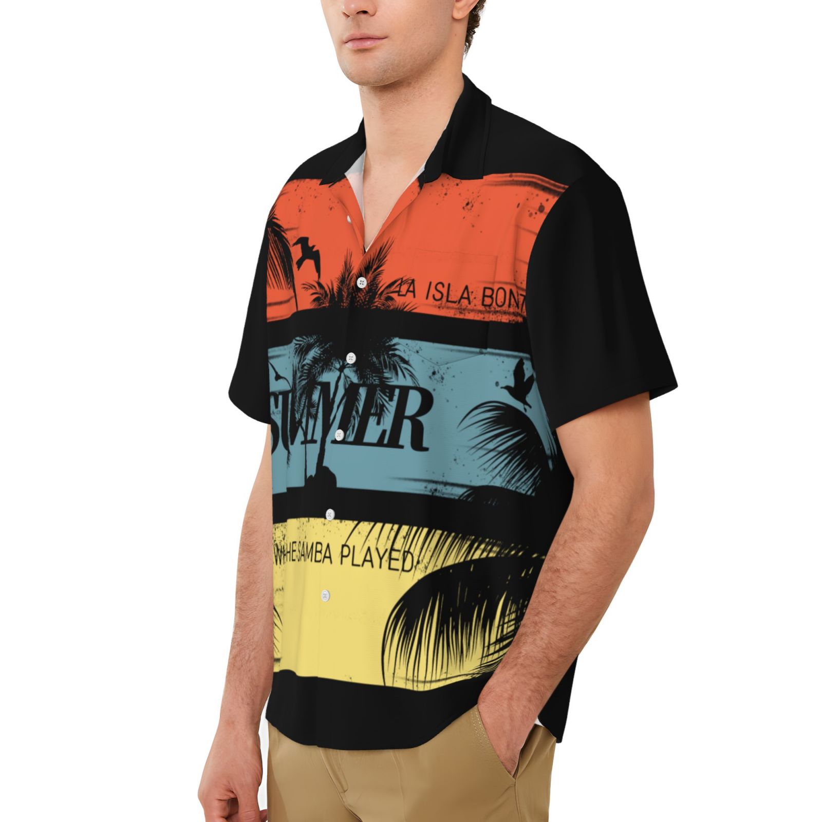 Men's Short-sleeved Shirt