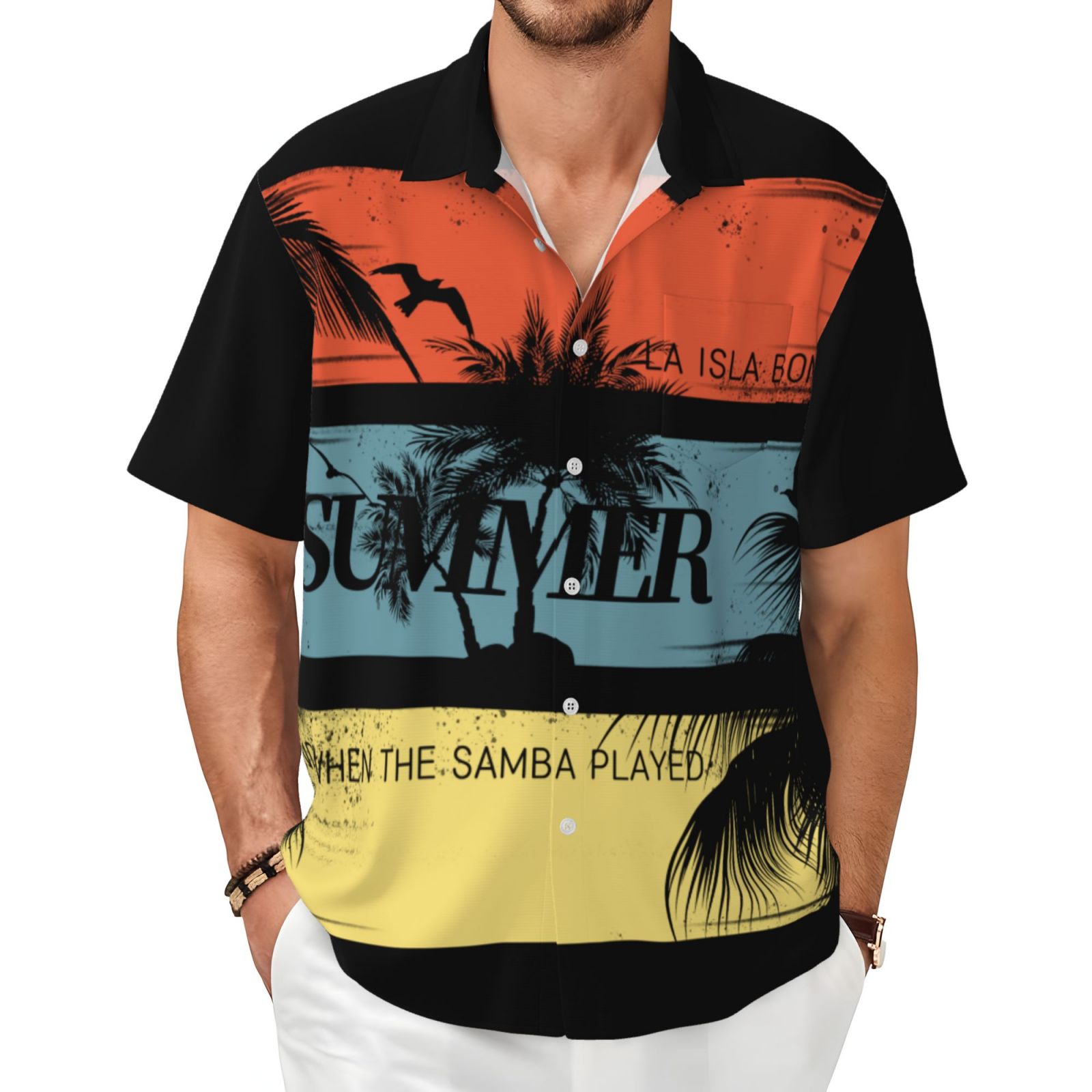 Men's Short-sleeved Shirt