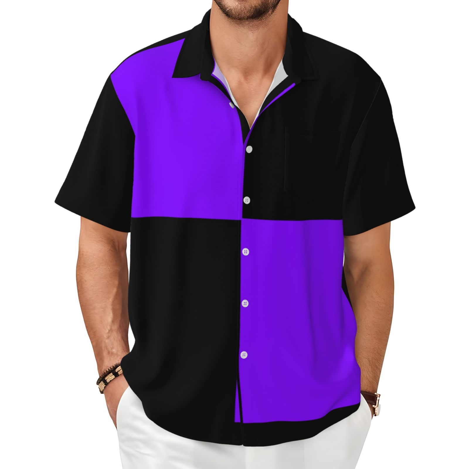 Men's Short-sleeved Shirt