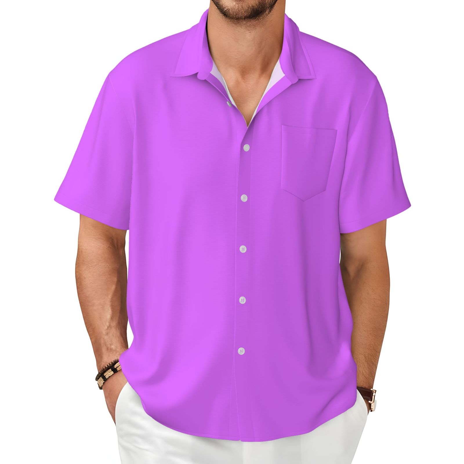 Men's Short-sleeved Shirt