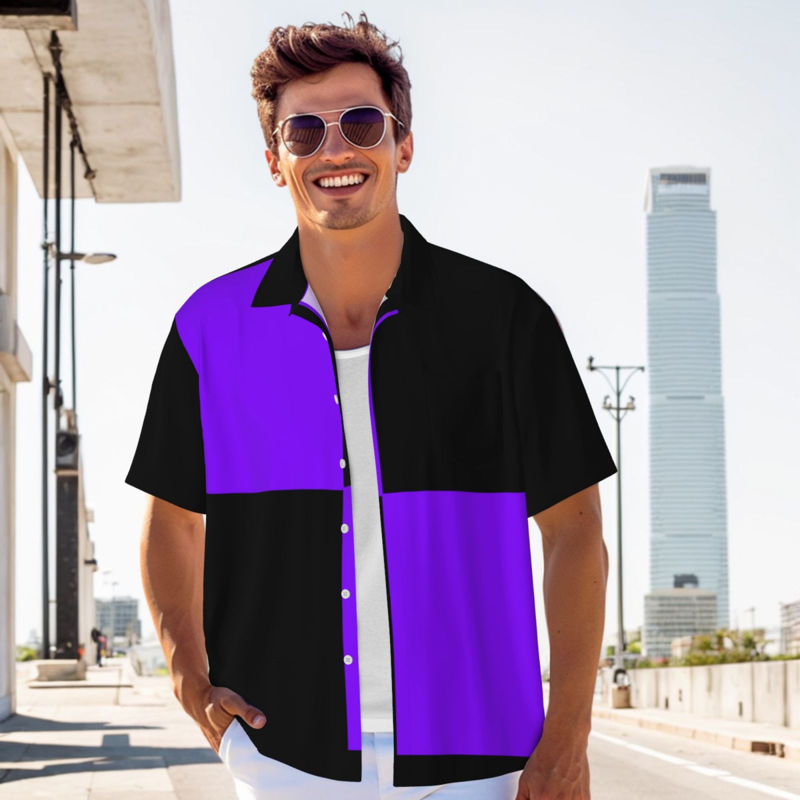 Men's Short-sleeved Shirt