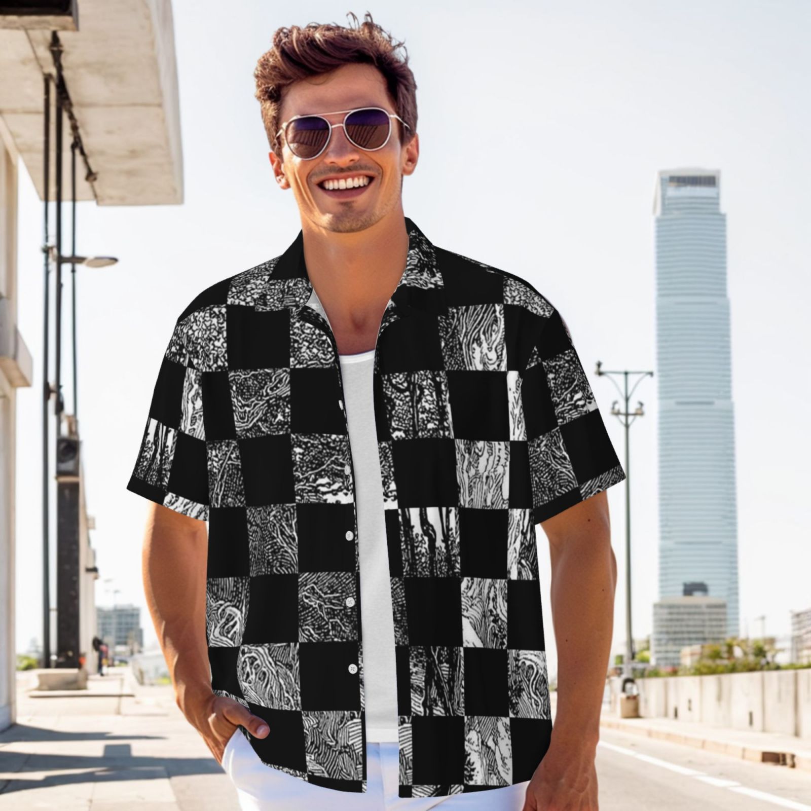 Men's Short-sleeved Shirt