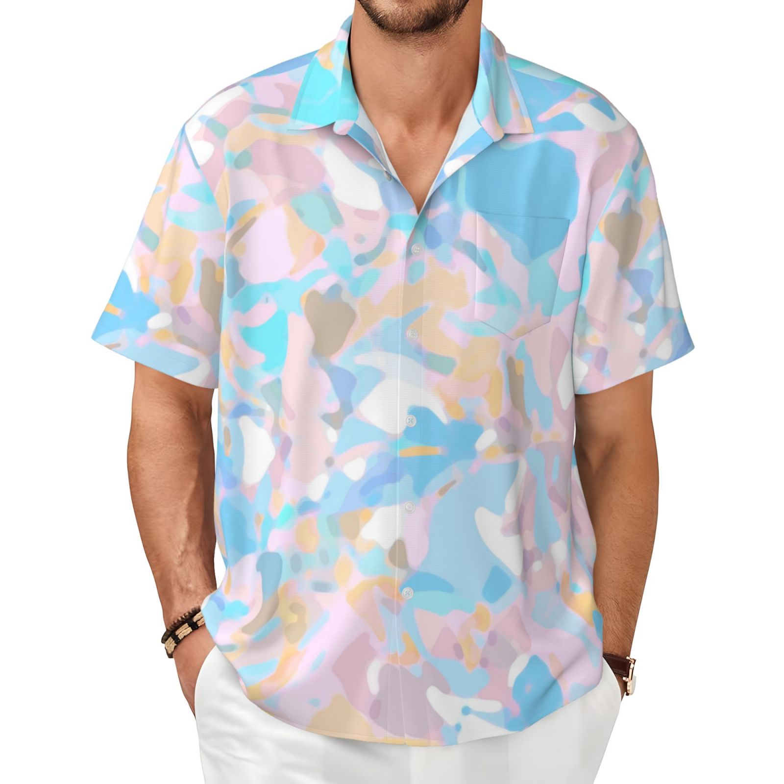 Men's Short-sleeved Shirt