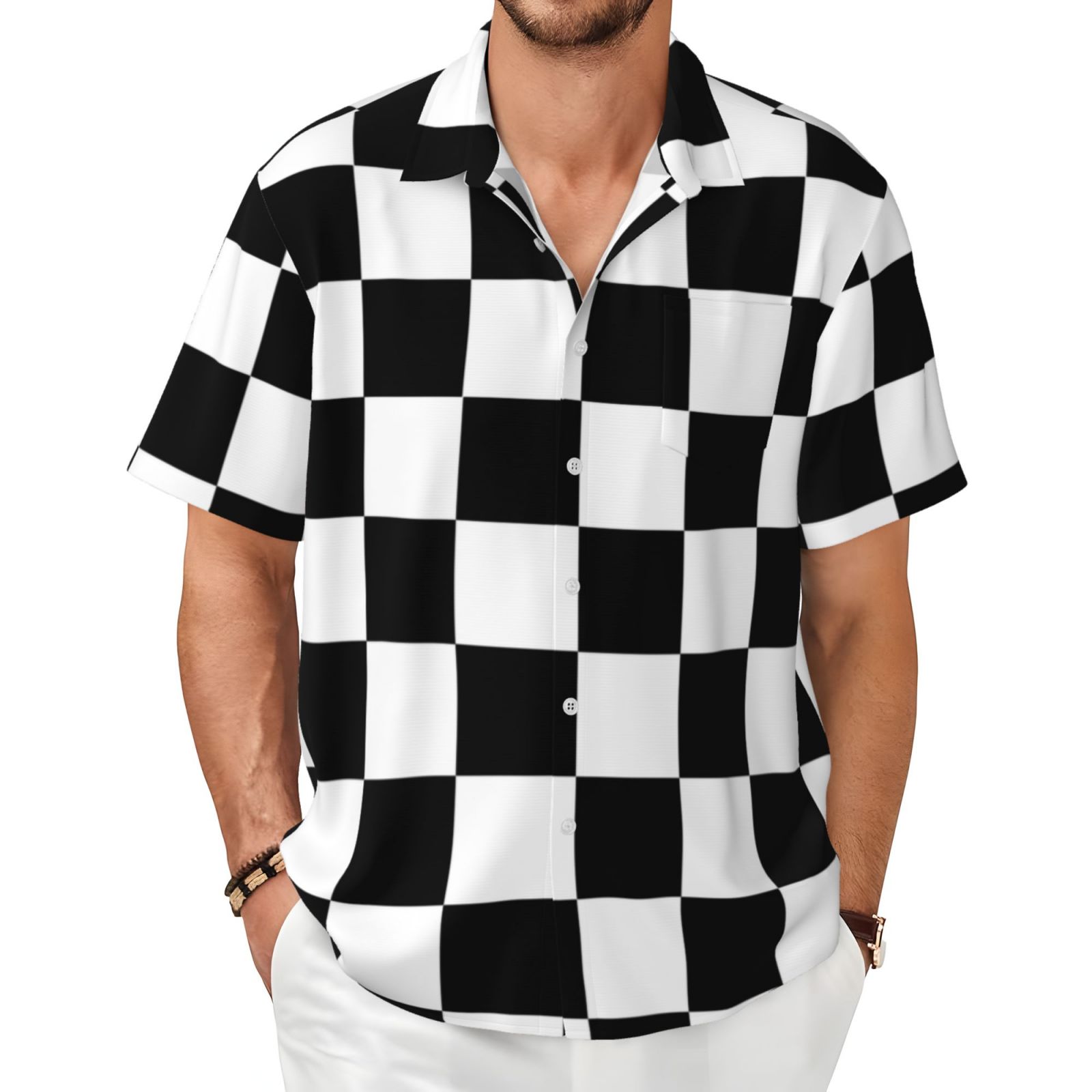 Men's Short-sleeved Shirt