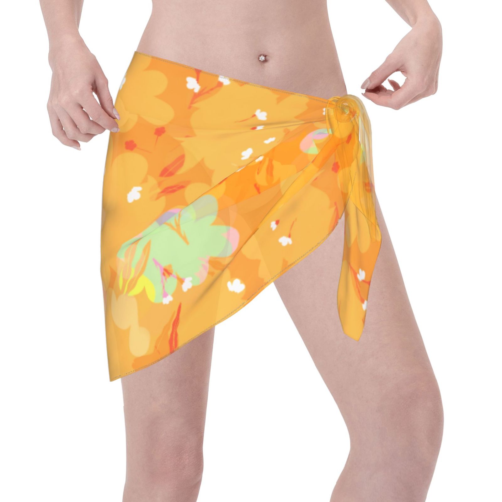 Women Short Sarongs Beach Wrap