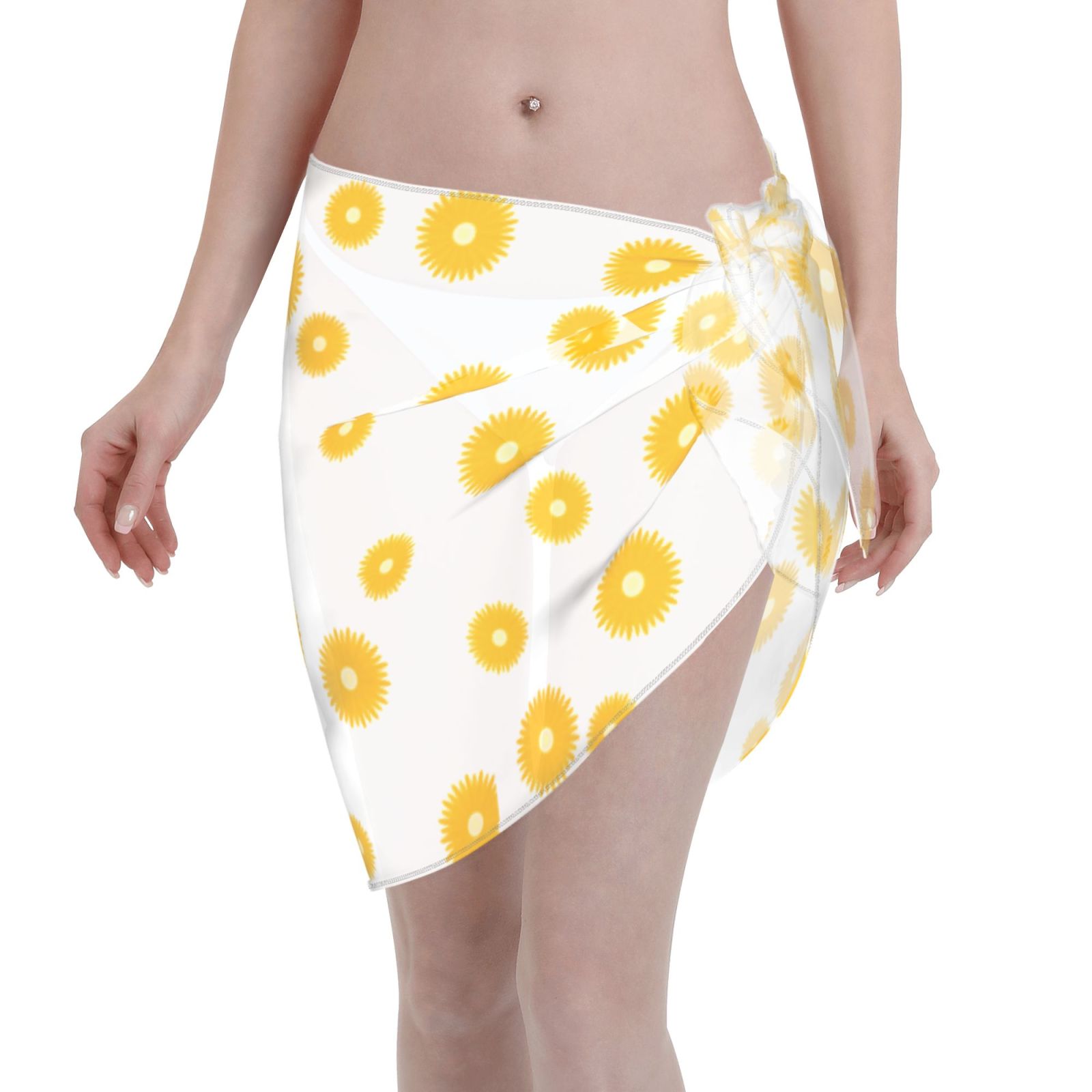 Women Short Sarongs Beach Wrap