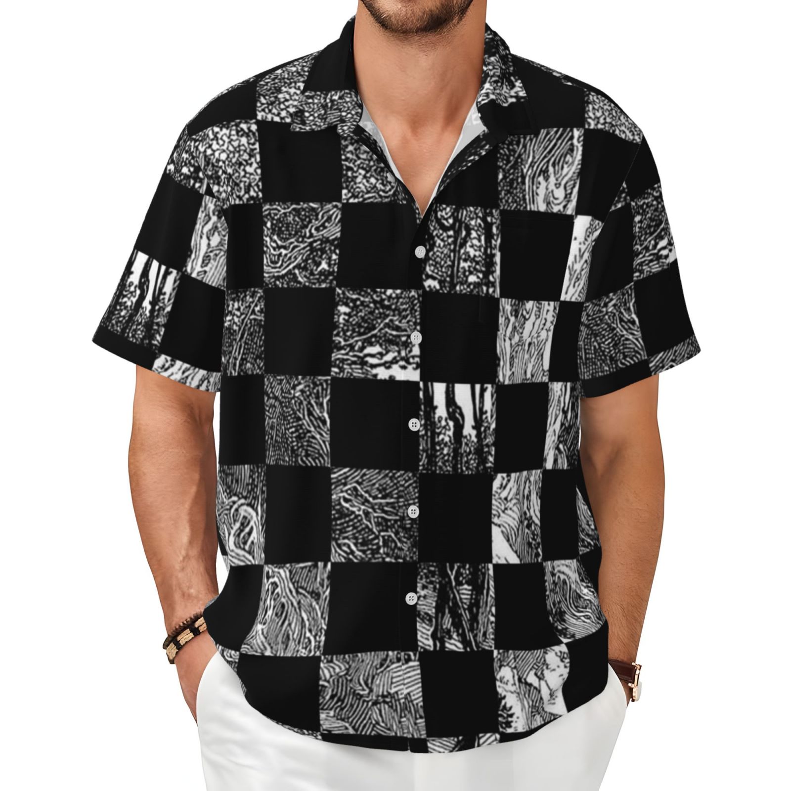 Men's Short-sleeved Shirt