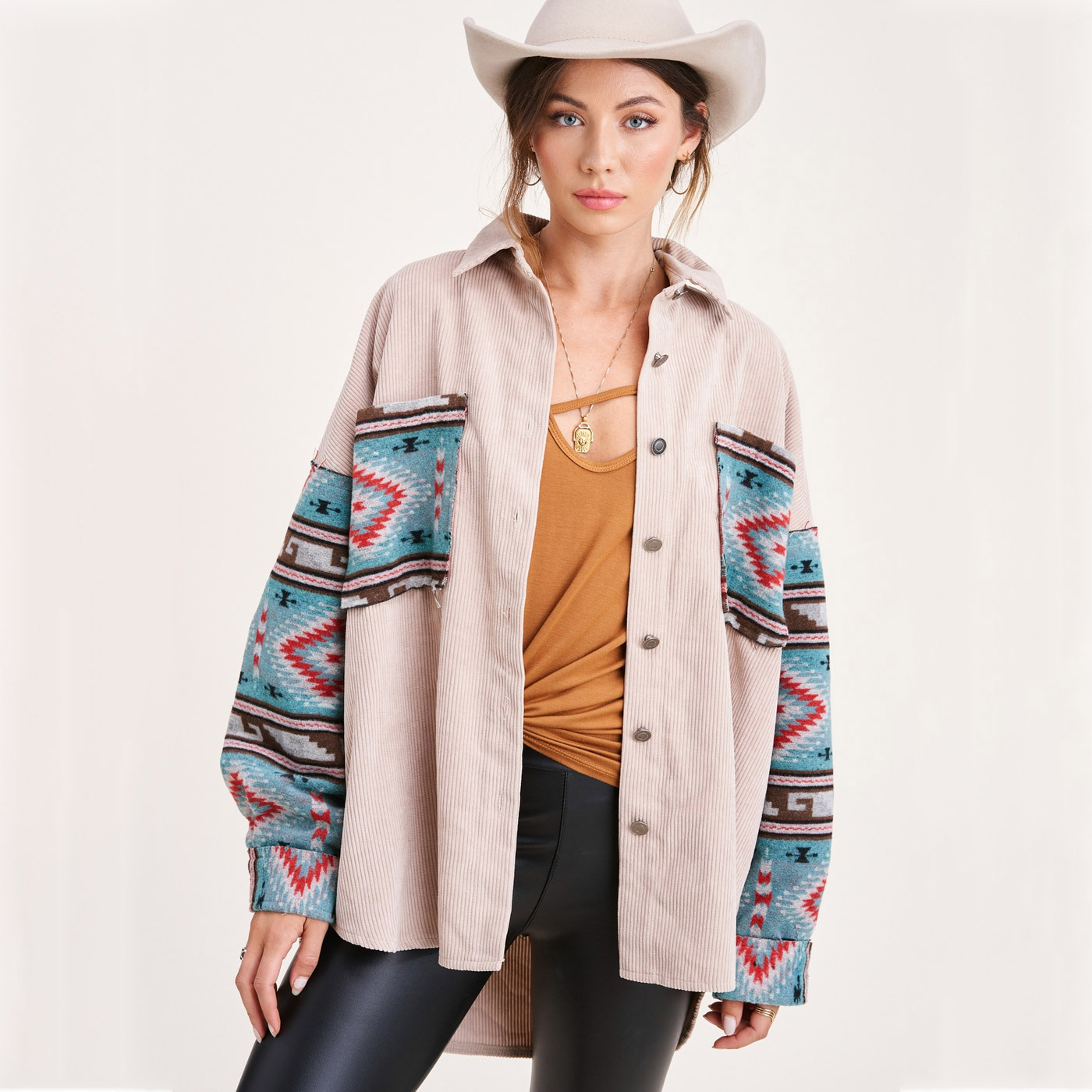 Printed Long-sleeves Jacket