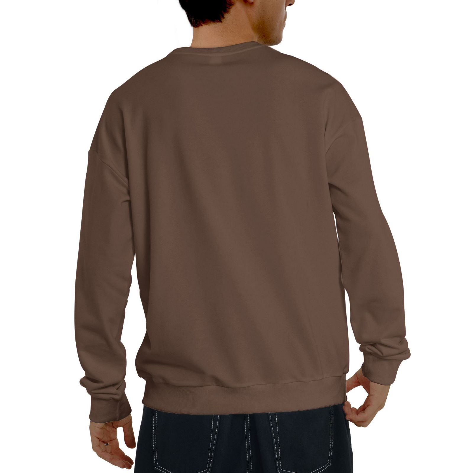 Men's Fleece Crew-neck Hoodie