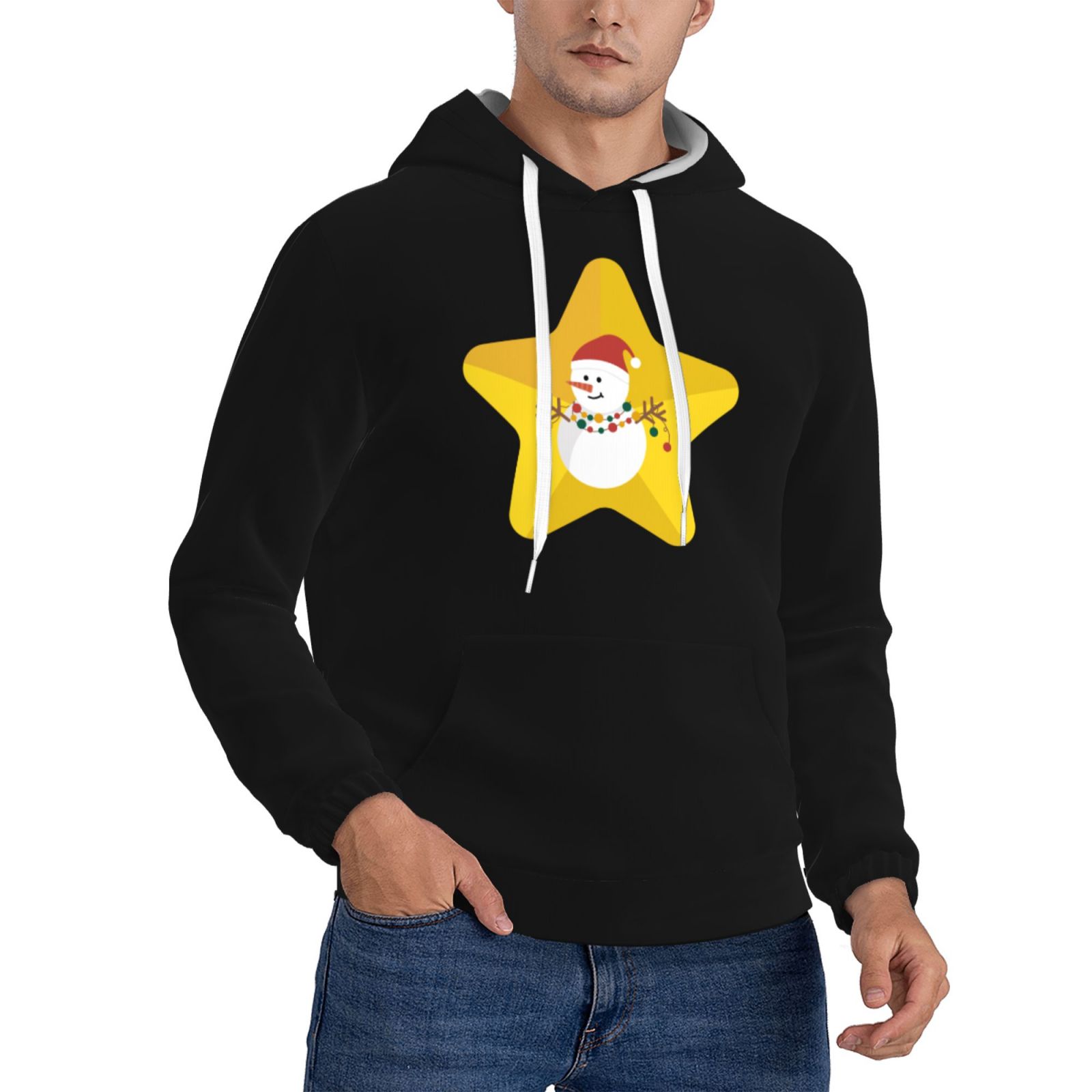 Men's Fleece Hooded Hoodie