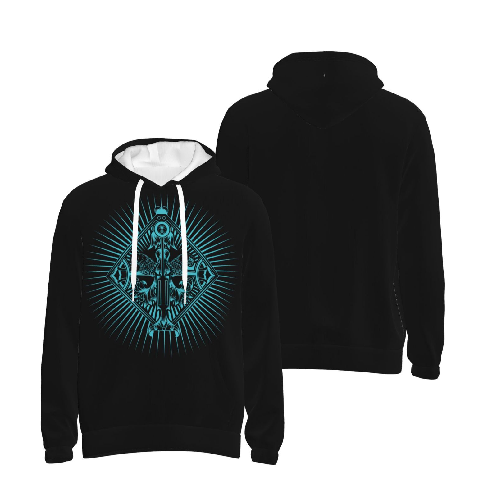 Men's Fleece Hooded Hoodie