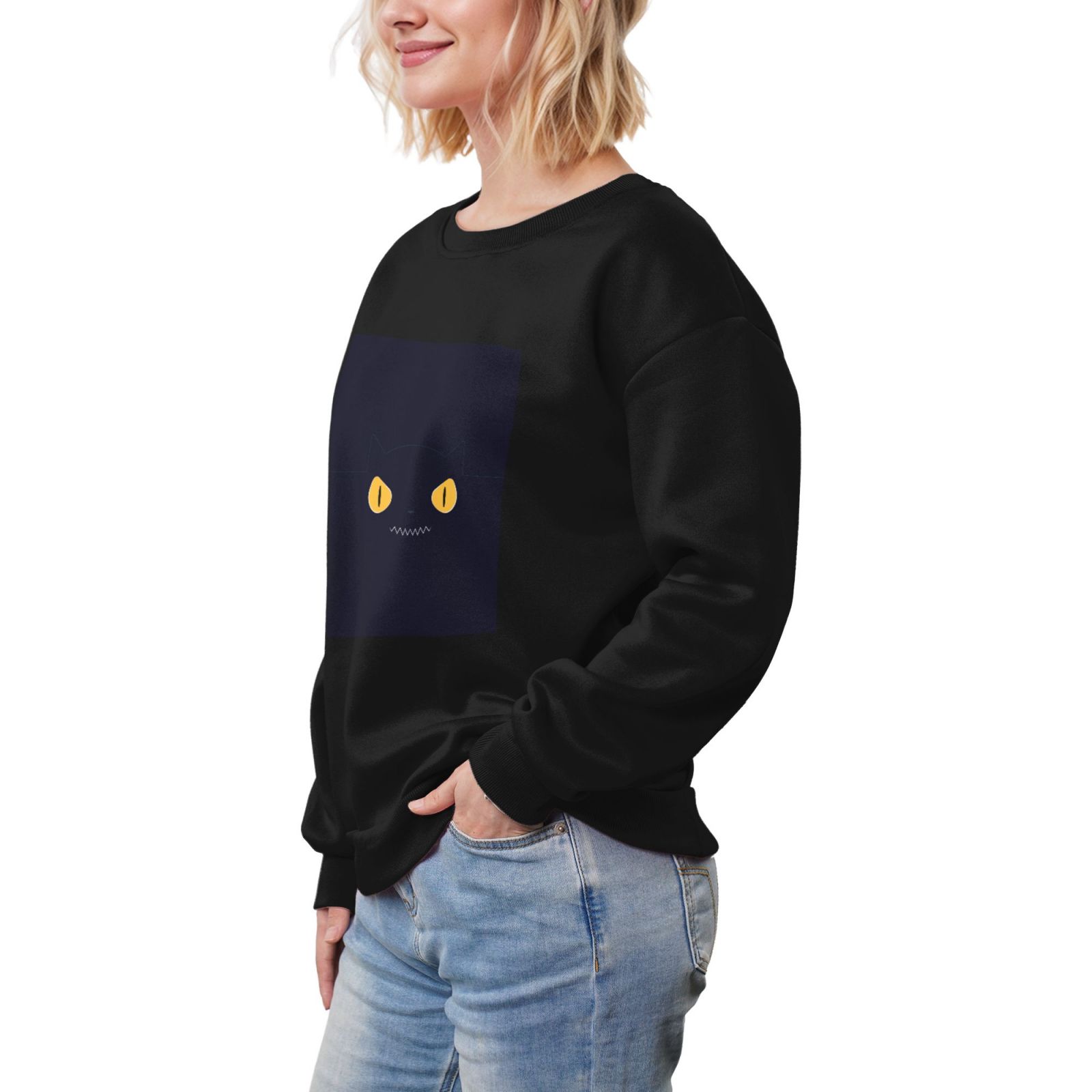 Women's Fleece Crew-neck Hoodie