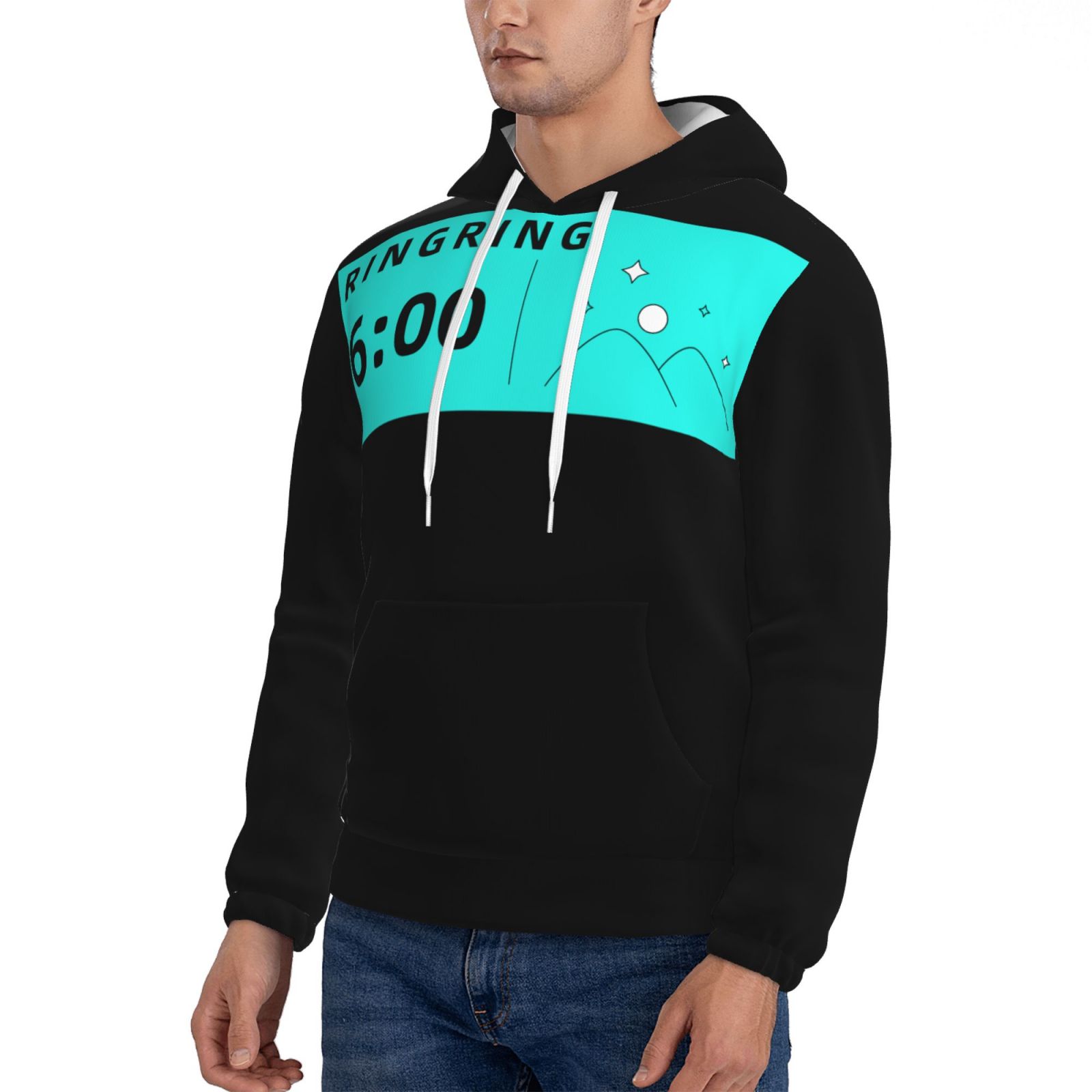 Men's Fleece Hooded Hoodie