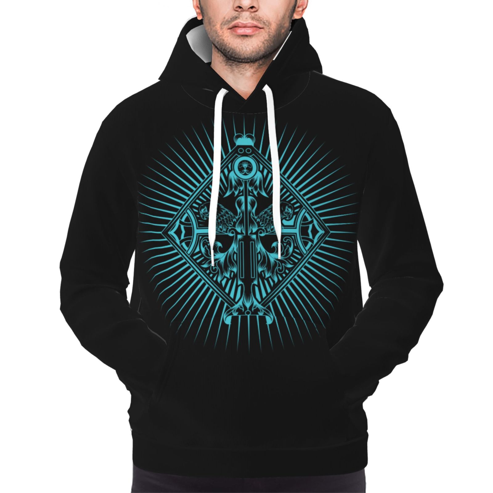 Men's Fleece Hooded Hoodie