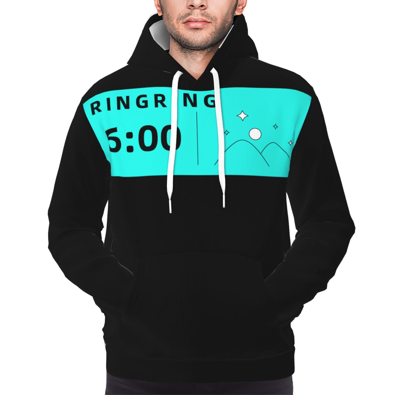 Men's Fleece Hooded Hoodie