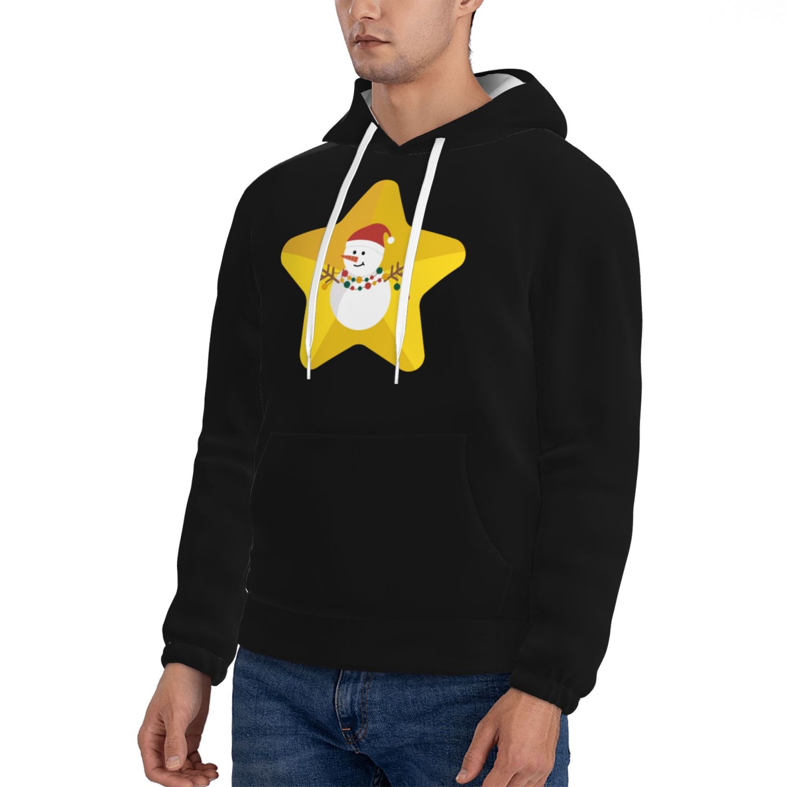 Men's Fleece Hooded Hoodie