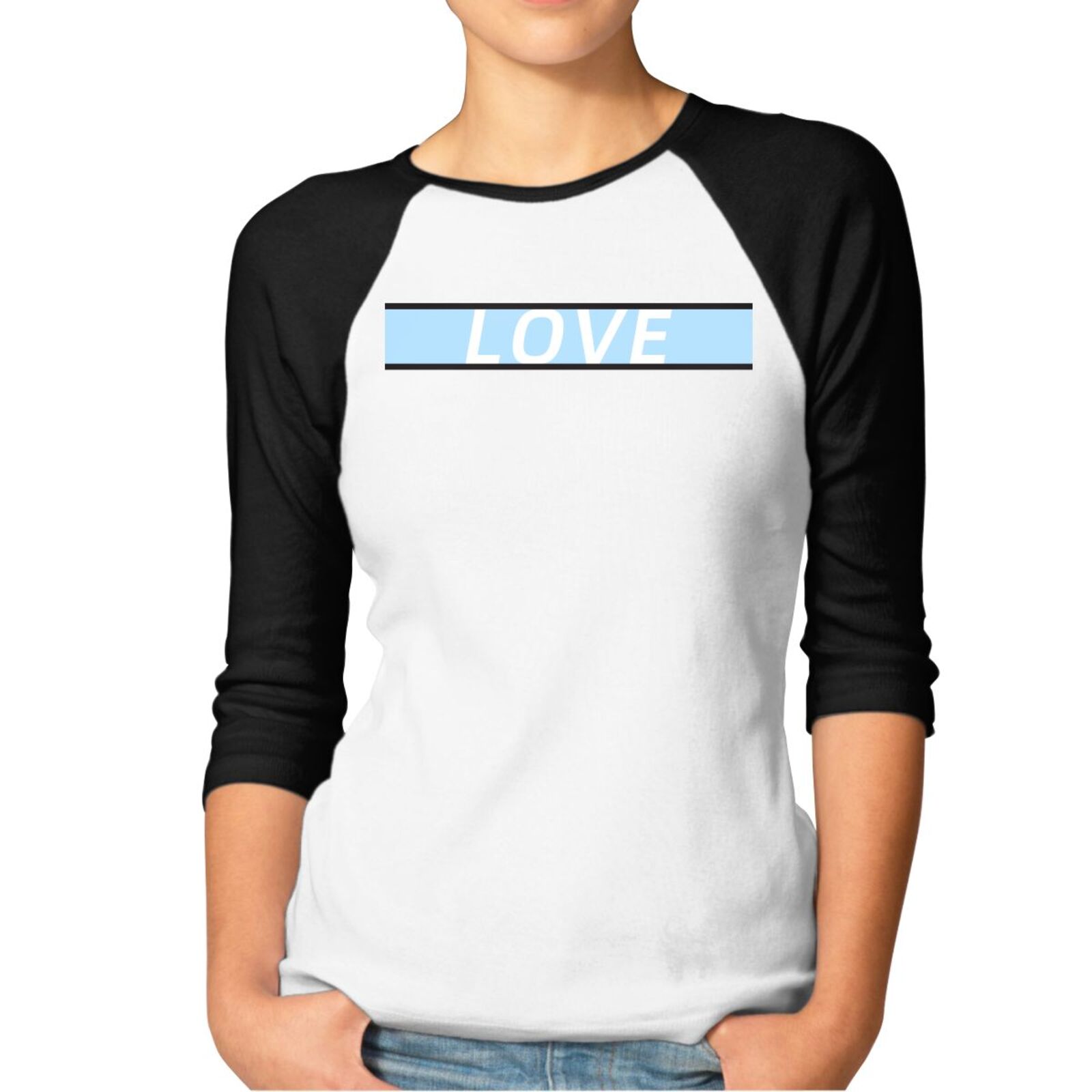 Women's Raglan Sleeves Baseball T-Shirts