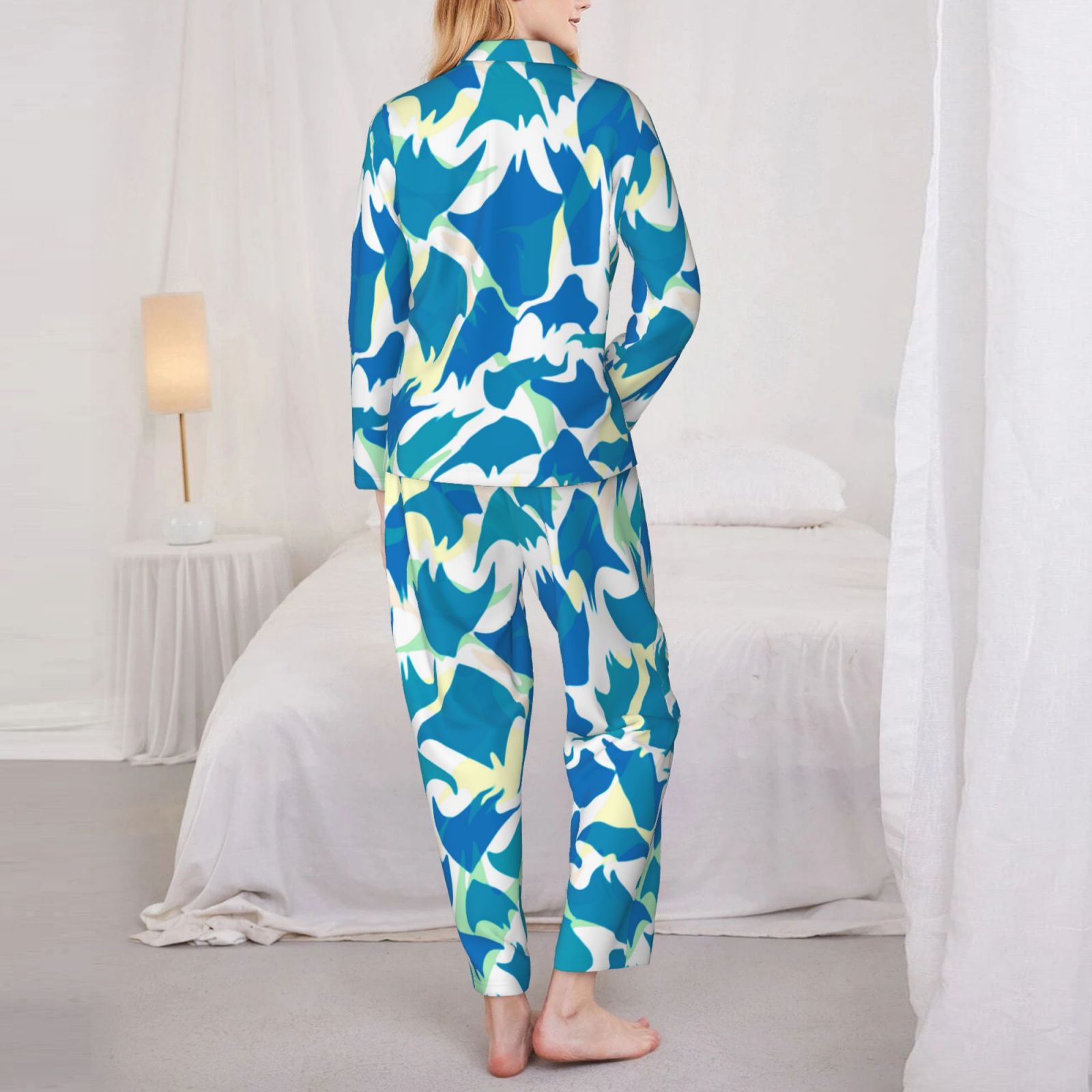 Women's Long-Sleeved Pajama Set