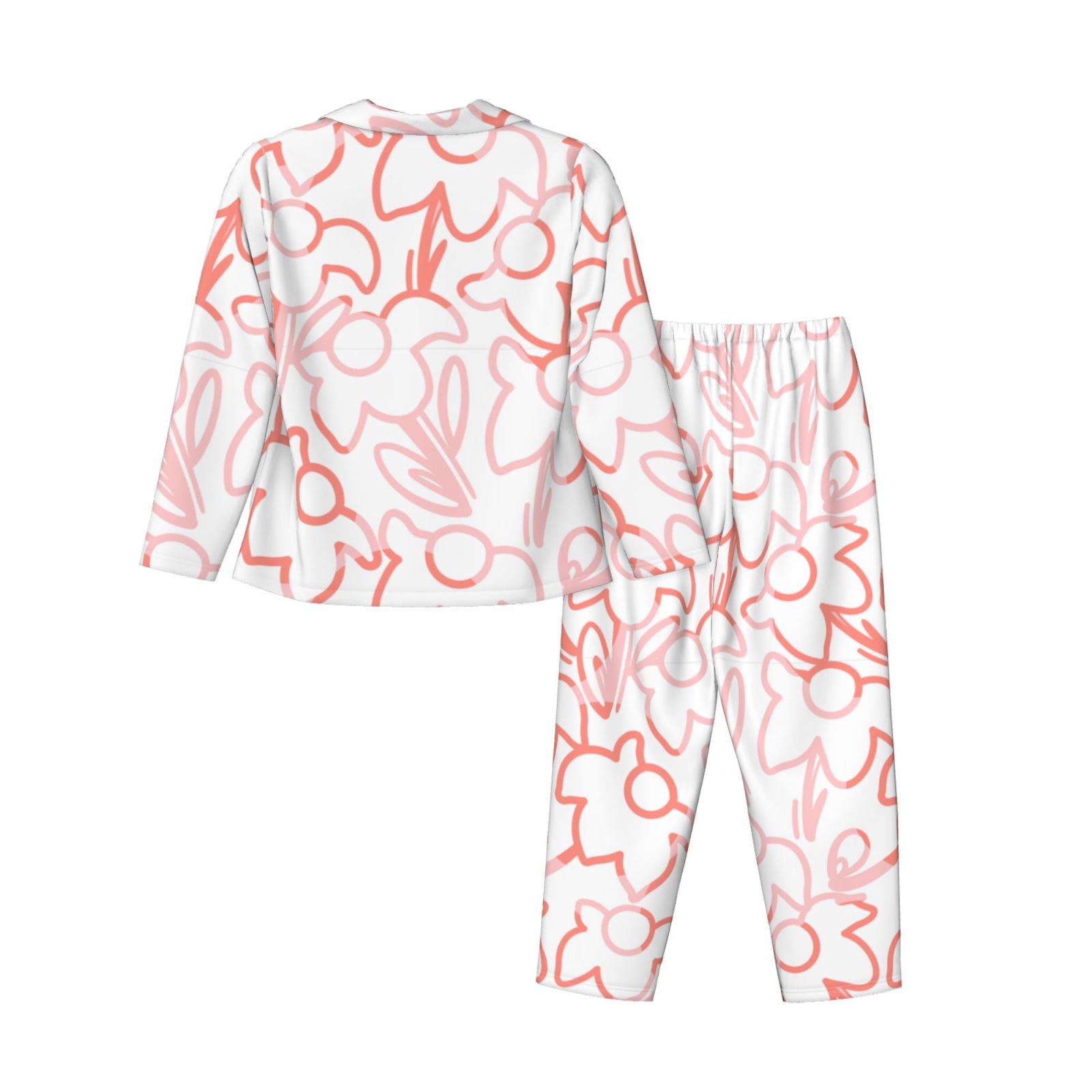 Women's Long-Sleeved Pajama Set