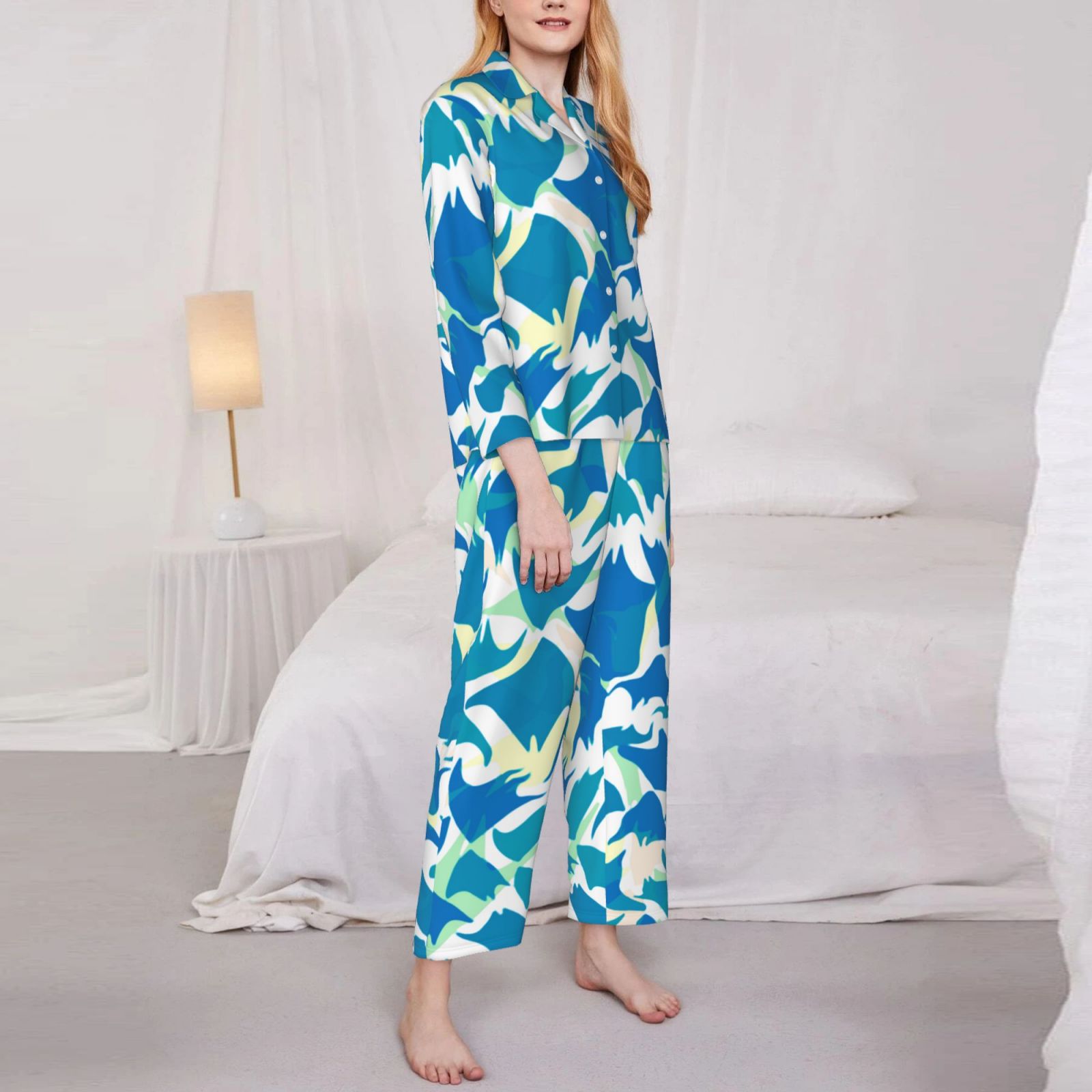 Women's Long-Sleeved Pajama Set