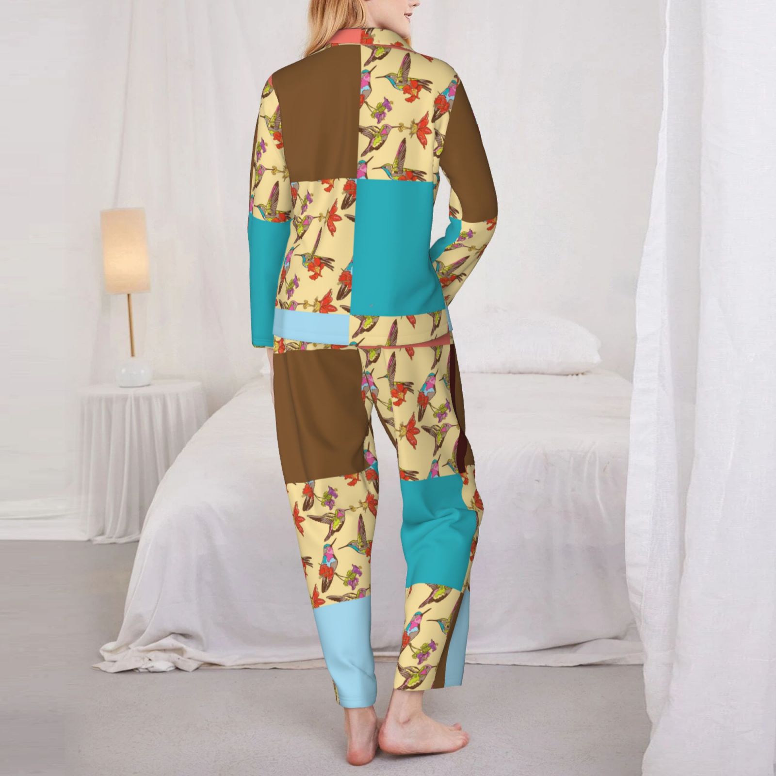 Women's Long-Sleeved Pajama Set