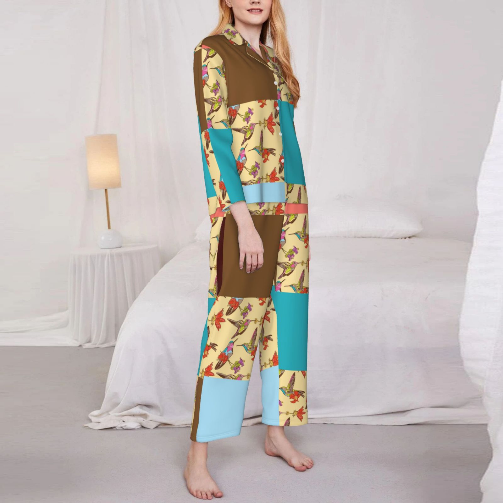 Women's Long-Sleeved Pajama Set