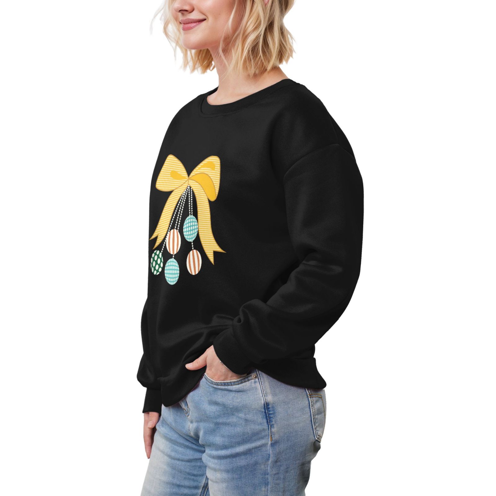 Women's Fleece Crew-neck Hoodie