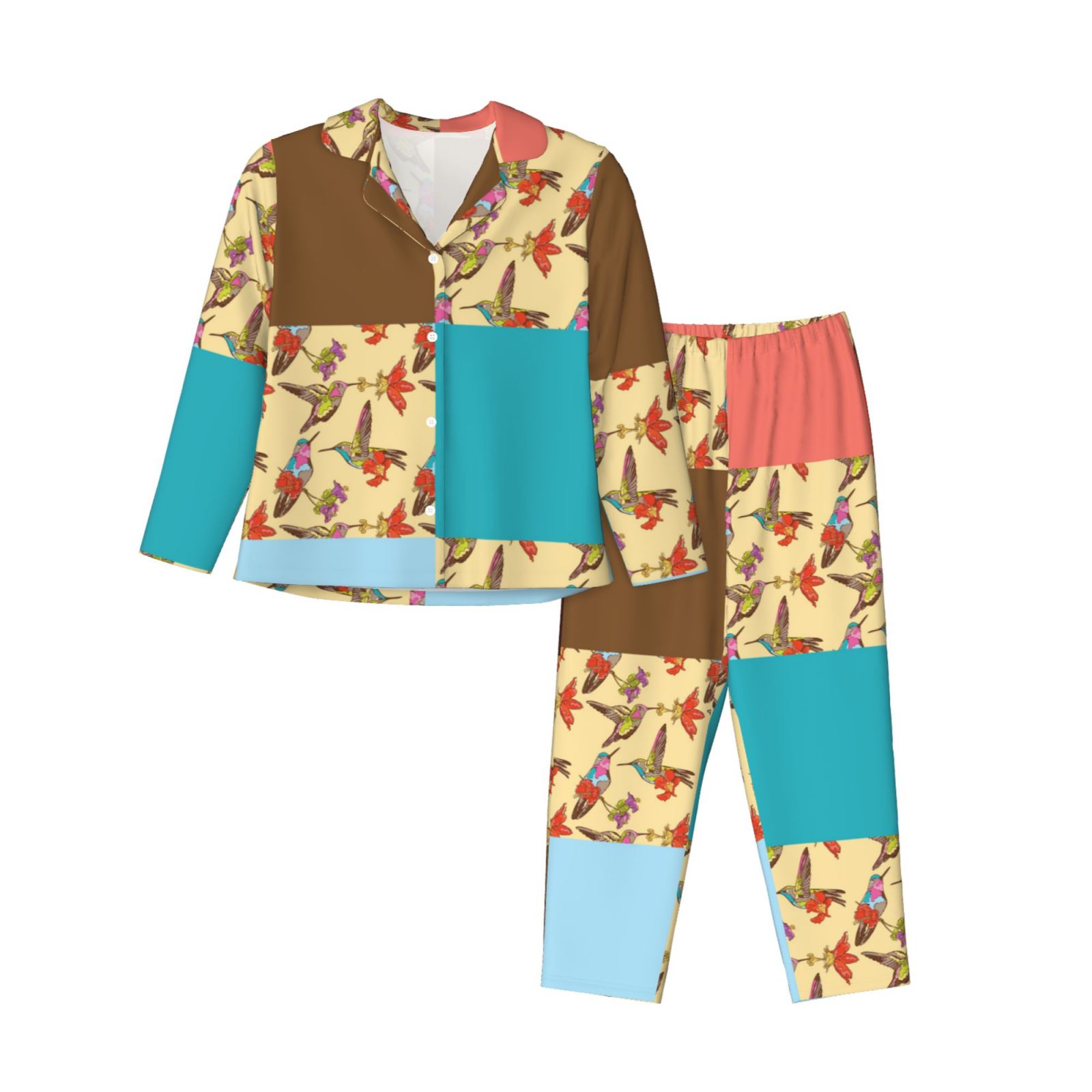 Women's Long-Sleeved Pajama Set