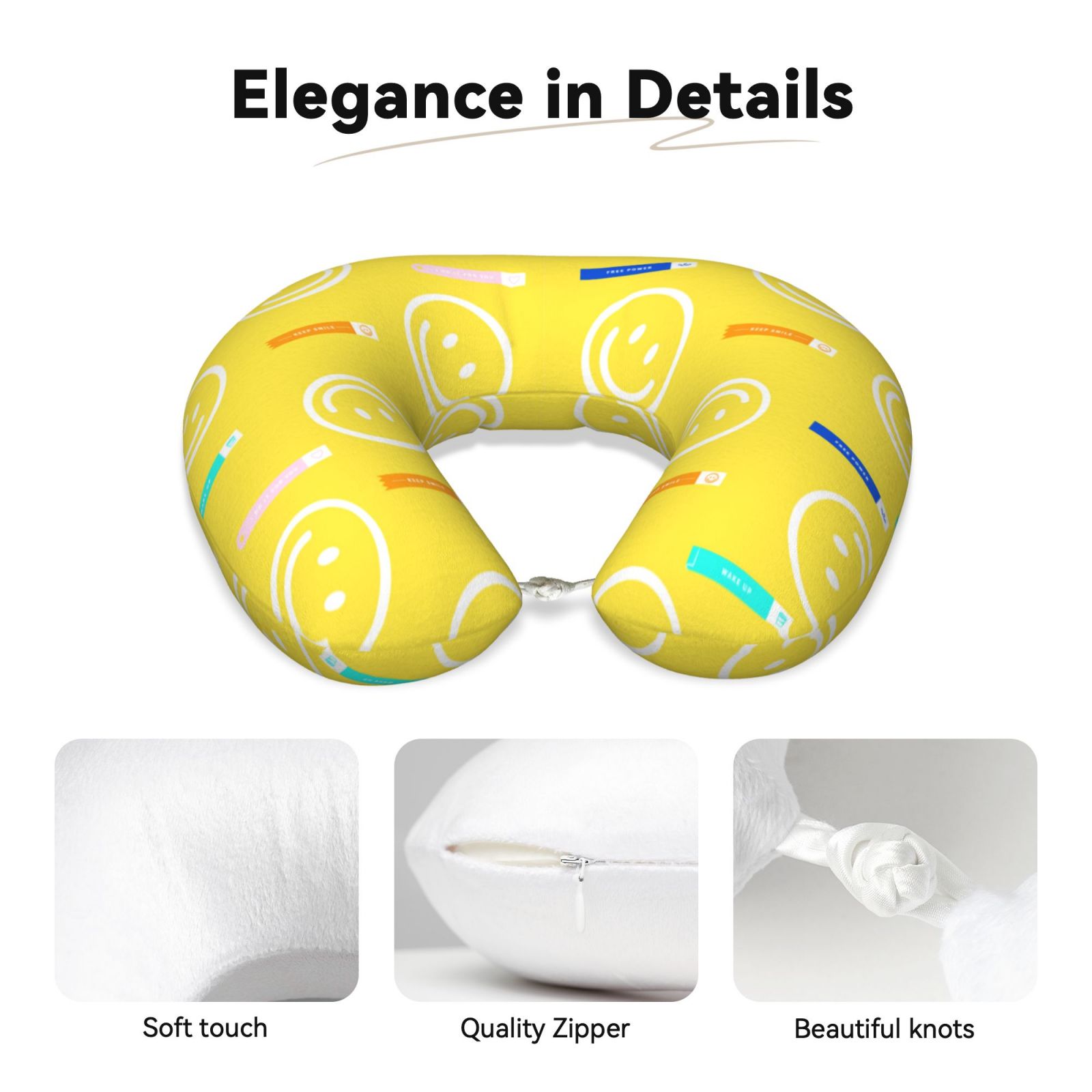 Memory Foam Travel Pillow