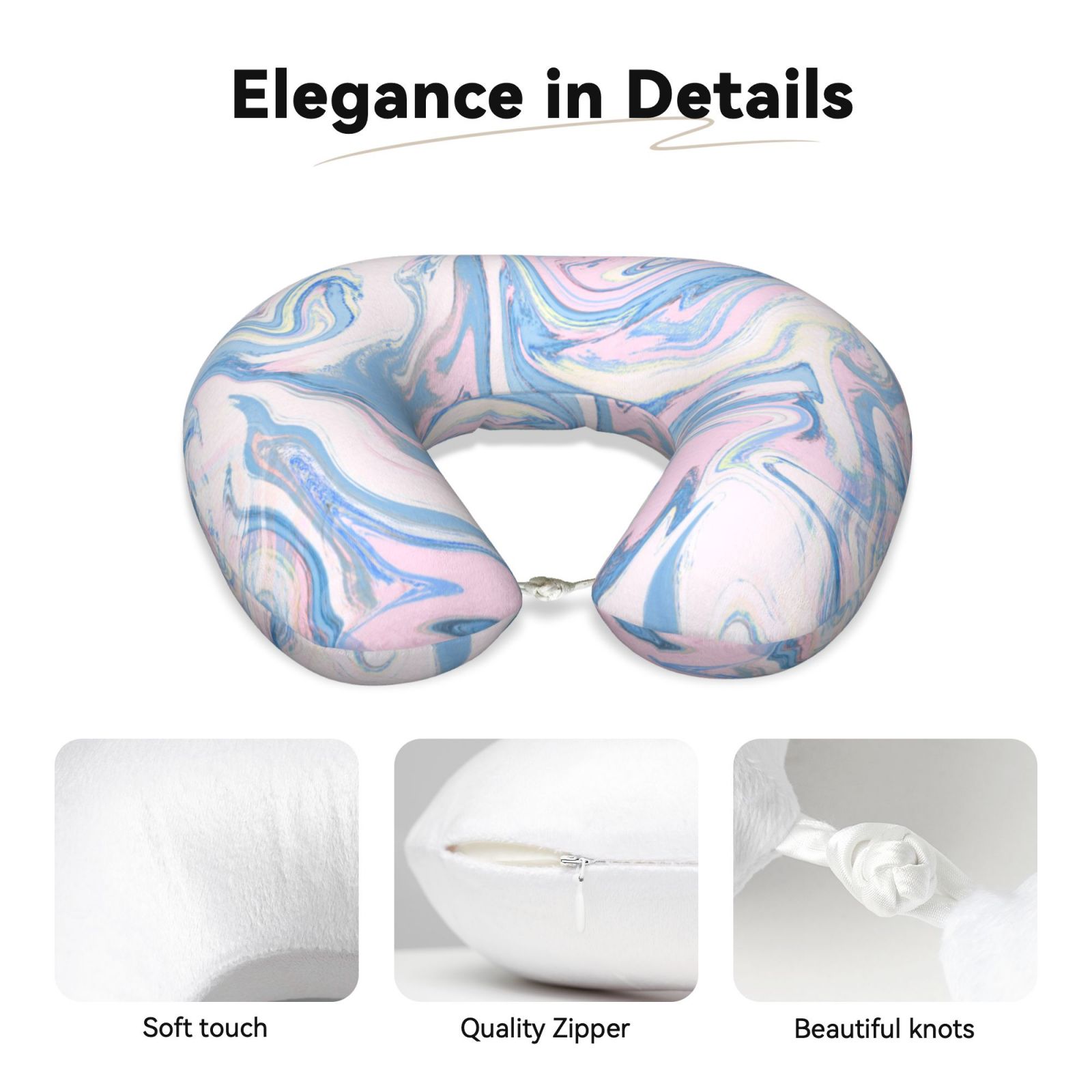 Memory Foam Travel Pillow