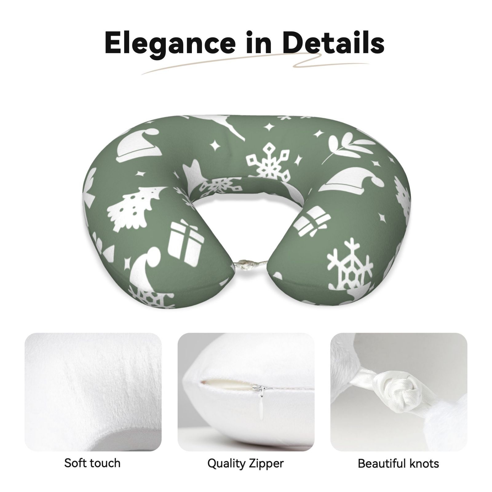 Memory Foam Travel Pillow