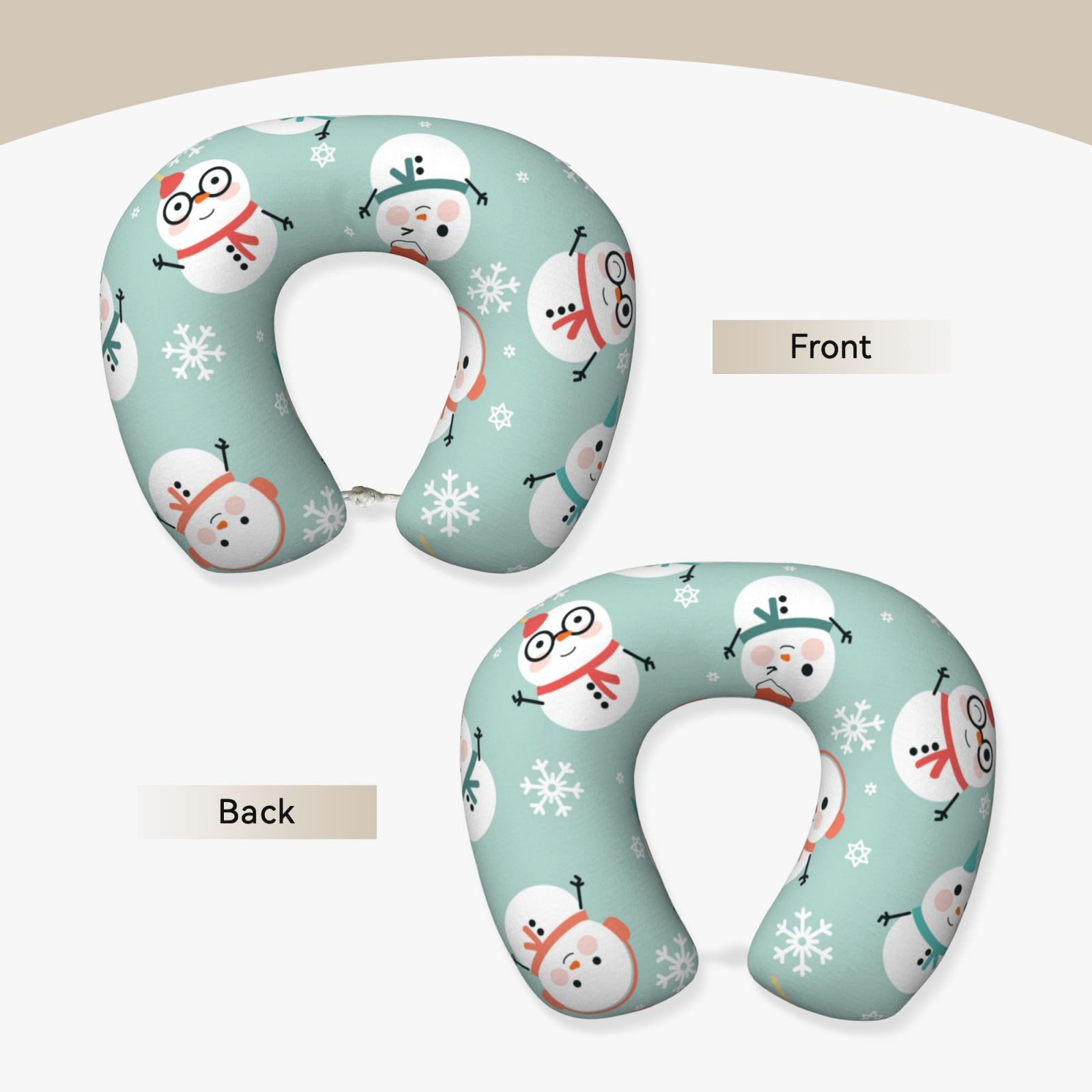 Memory Foam Travel Pillow