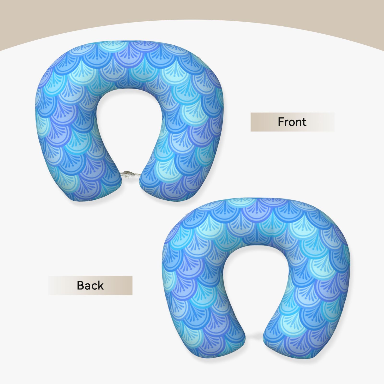 Memory Foam Travel Pillow