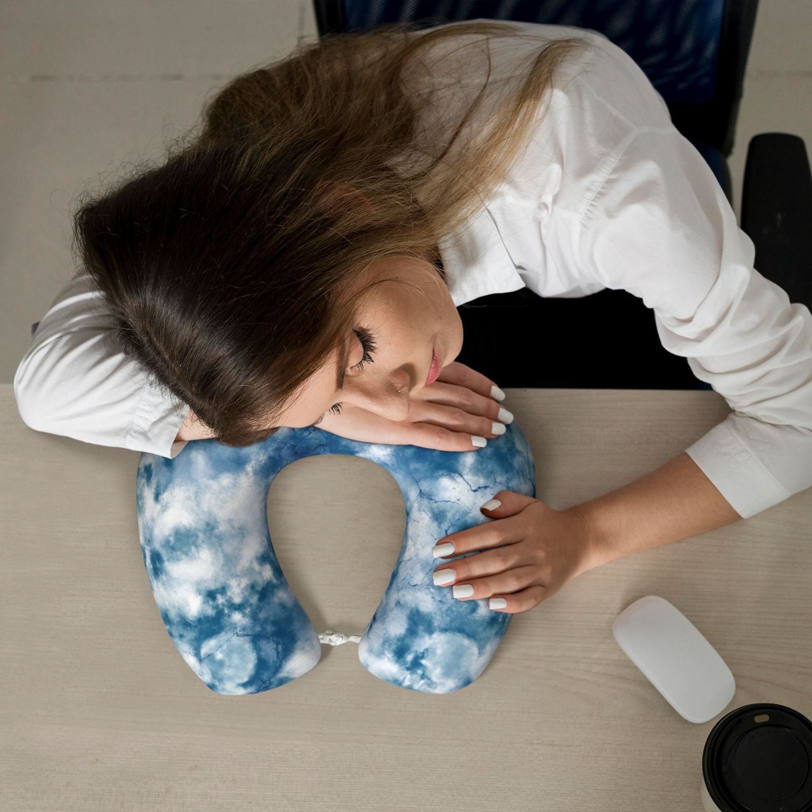 Memory Foam Travel Pillow