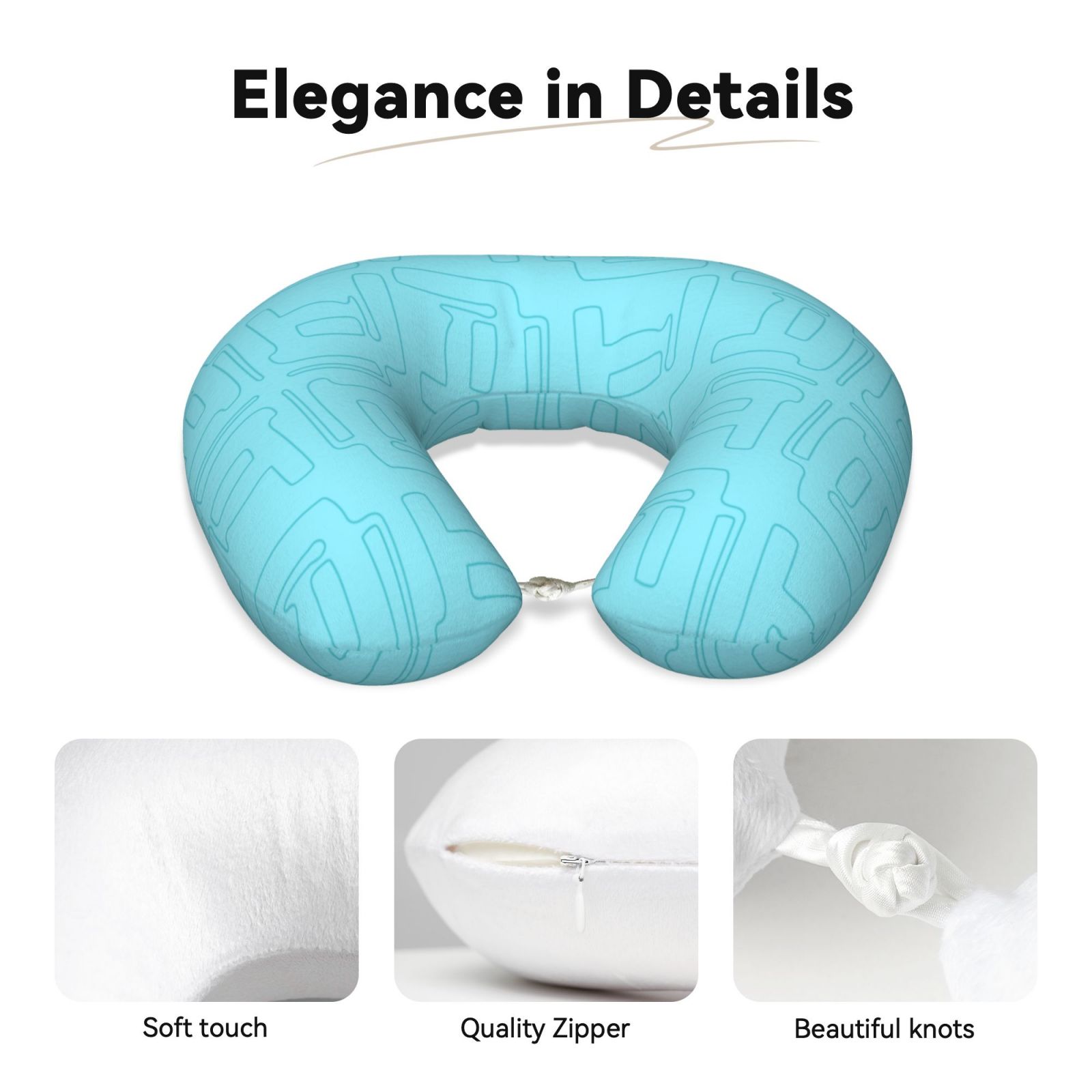 Memory Foam Travel Pillow