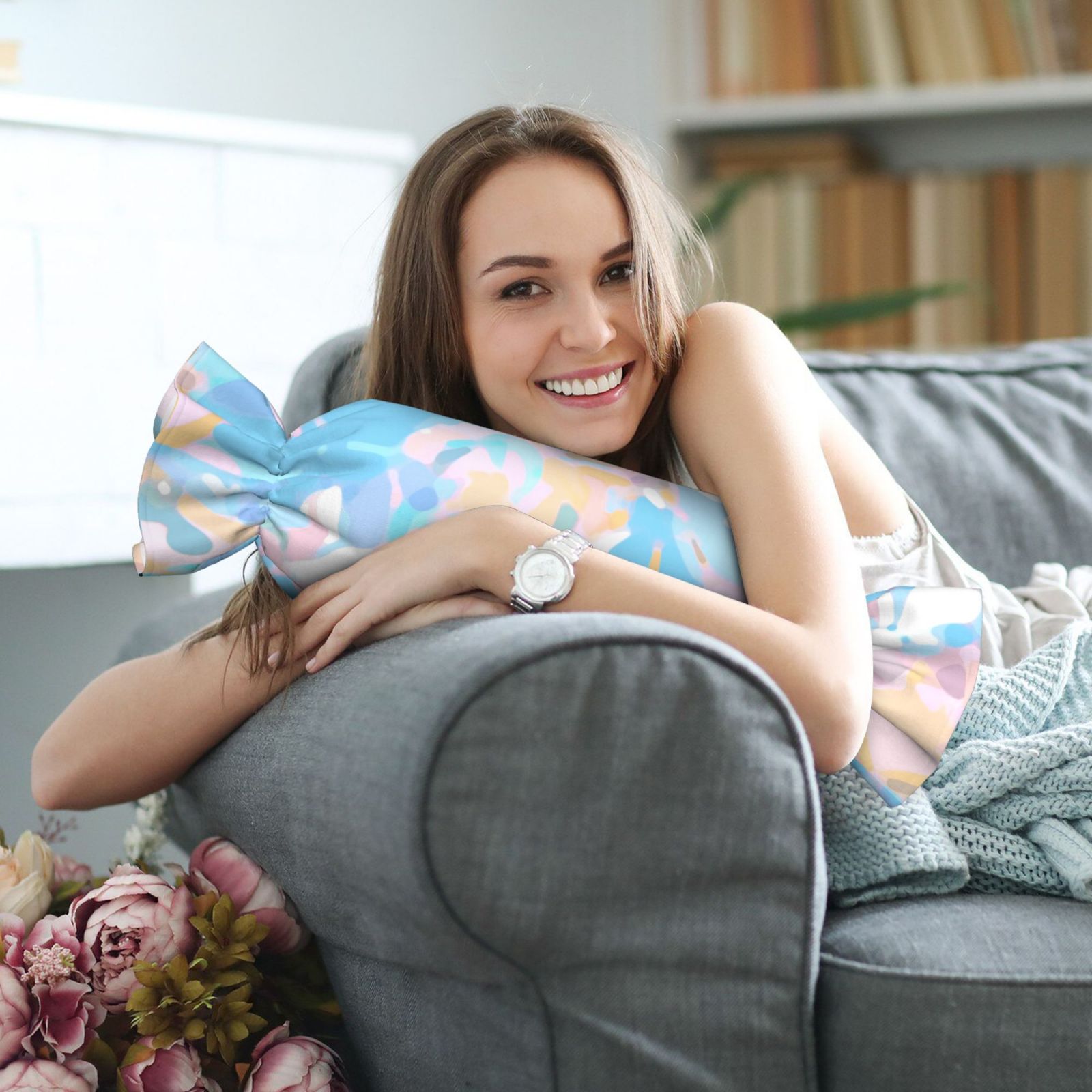 Candy Cylindrical Pillow