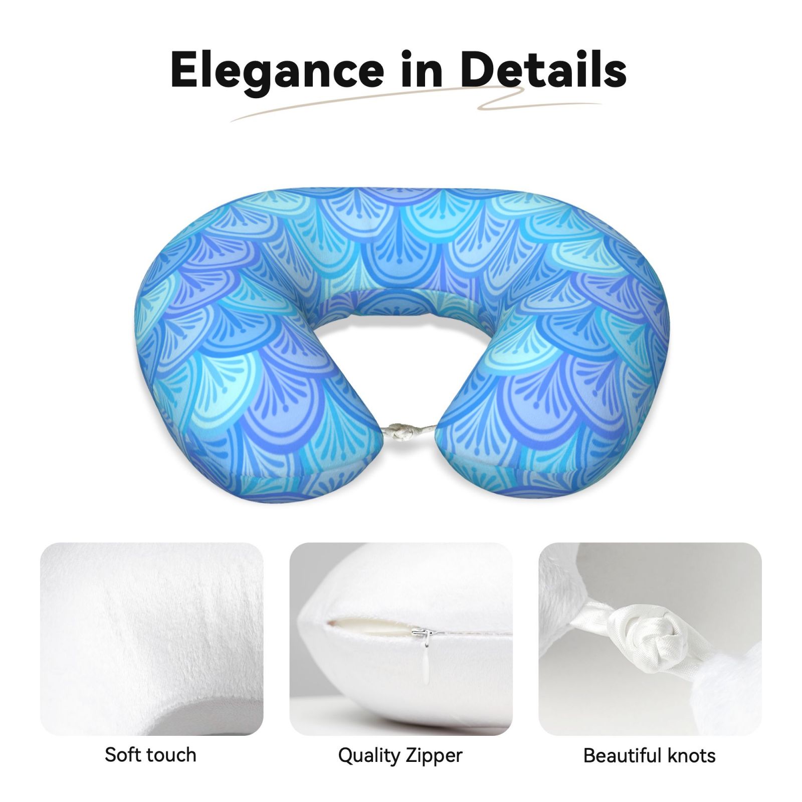 Memory Foam Travel Pillow