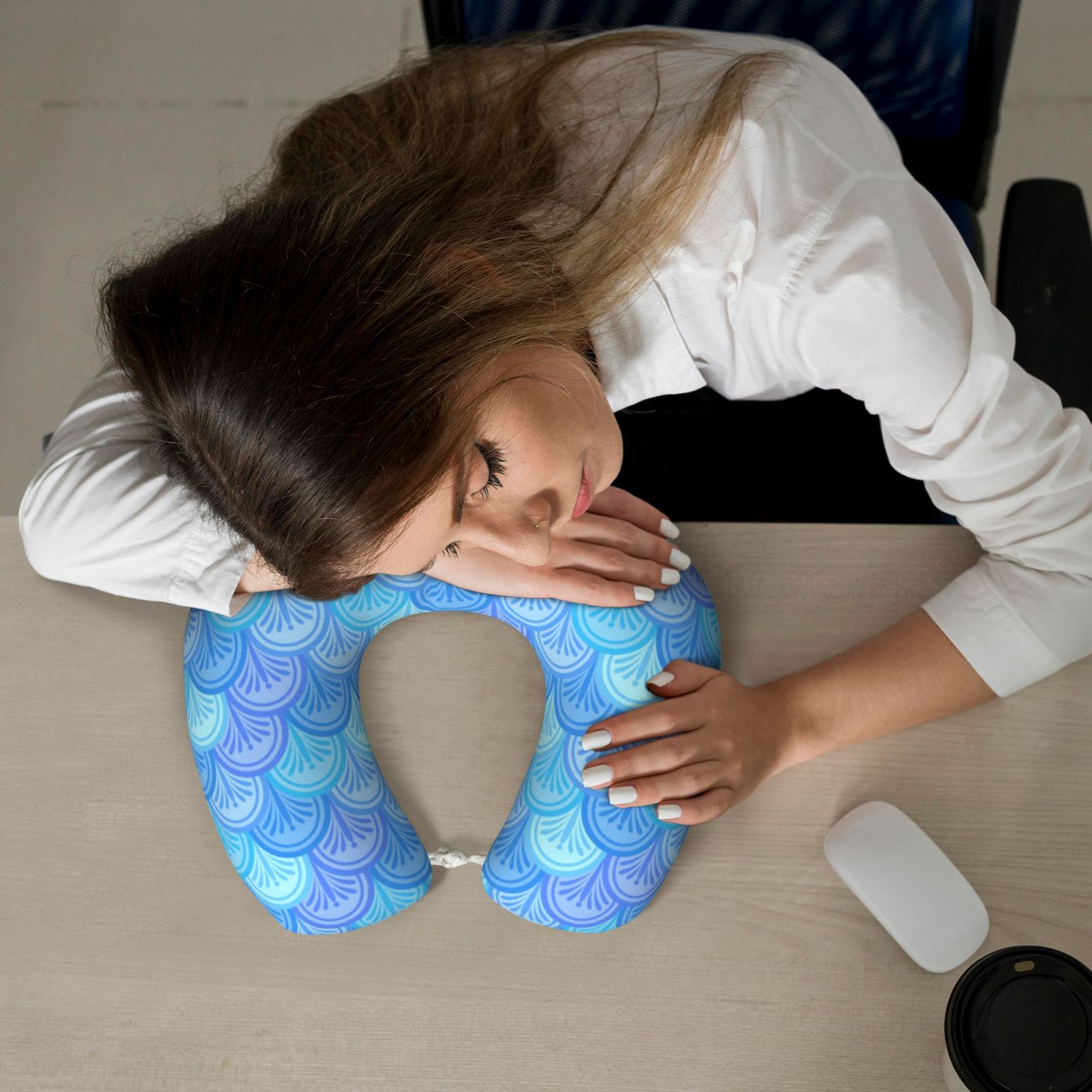 Memory Foam Travel Pillow