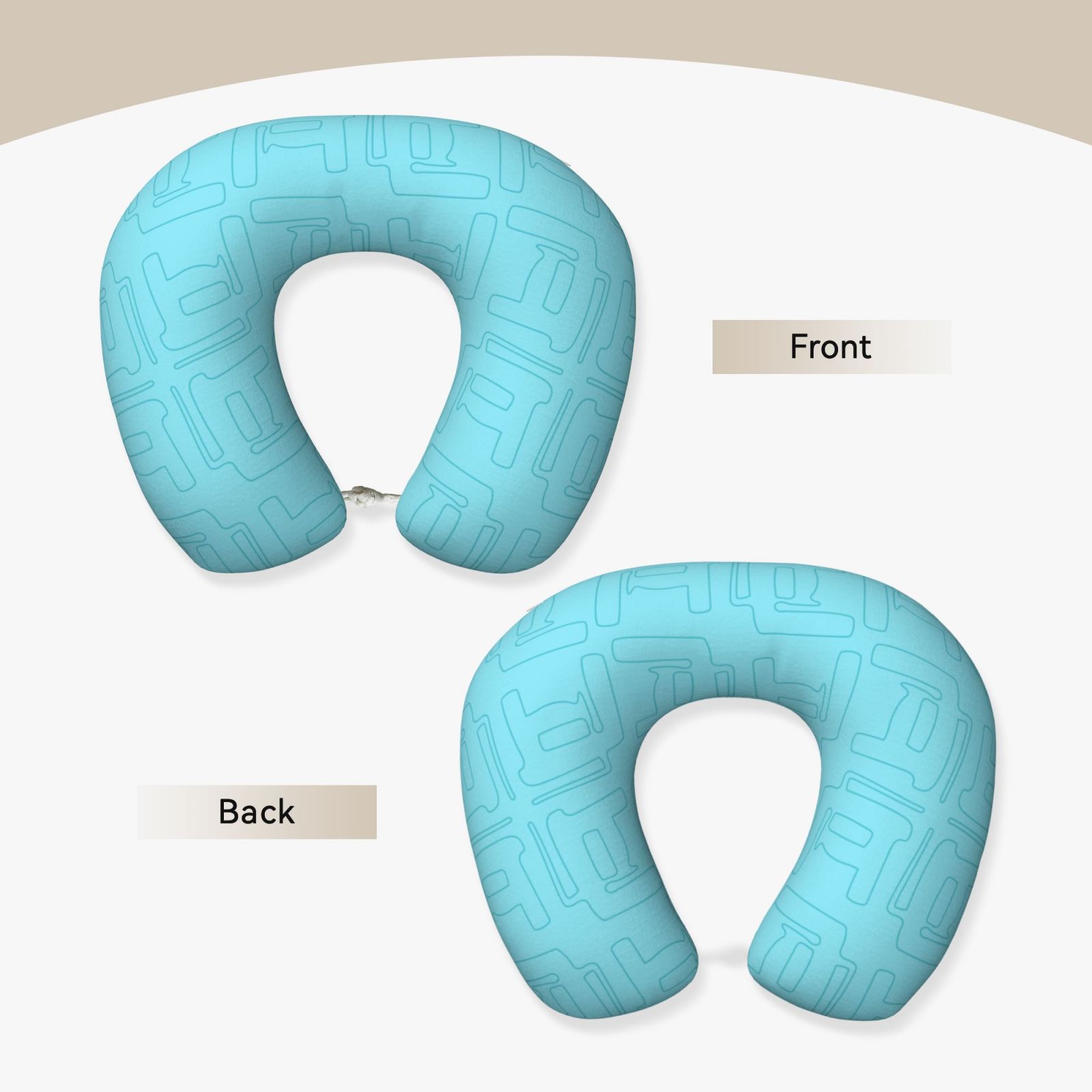 Memory Foam Travel Pillow