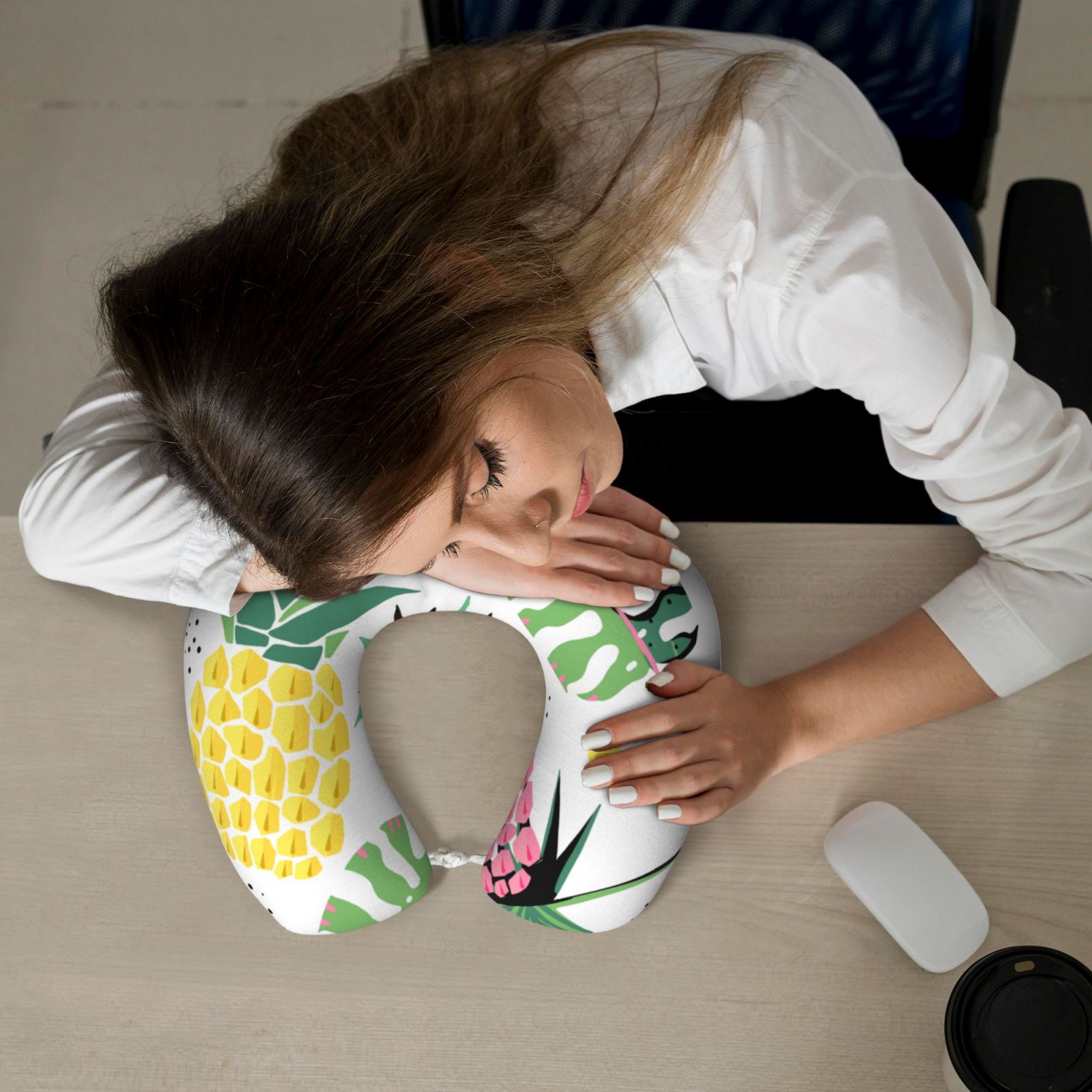 Memory Foam Travel Pillow