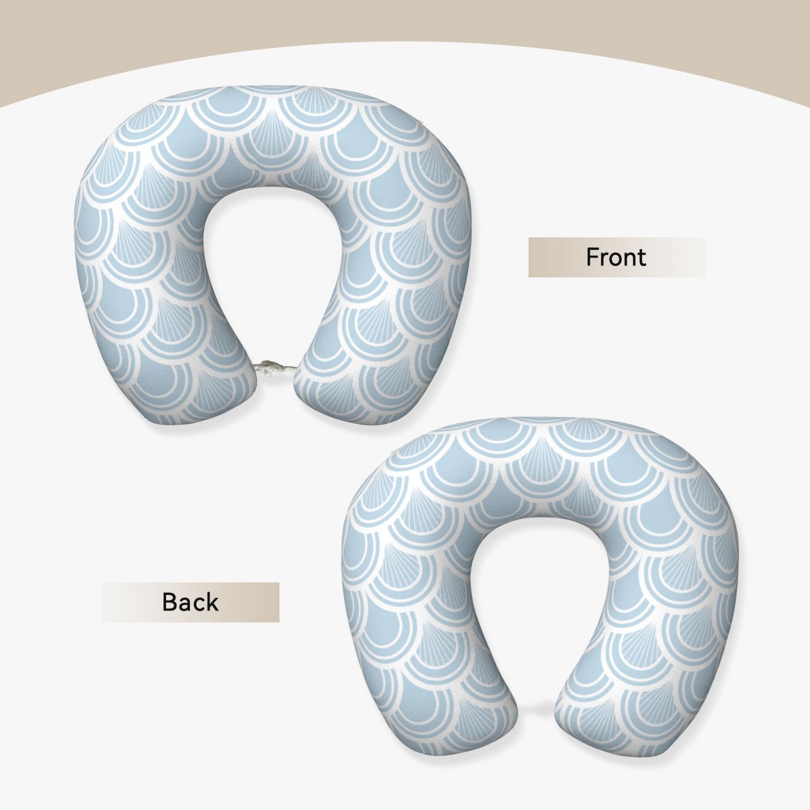 Memory Foam Travel Pillow