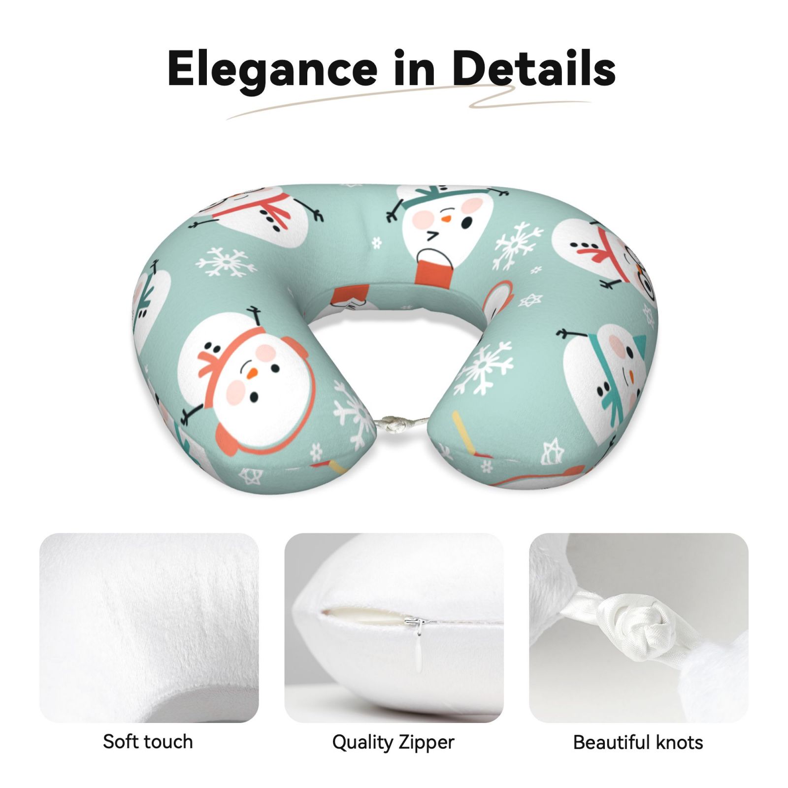 Memory Foam Travel Pillow