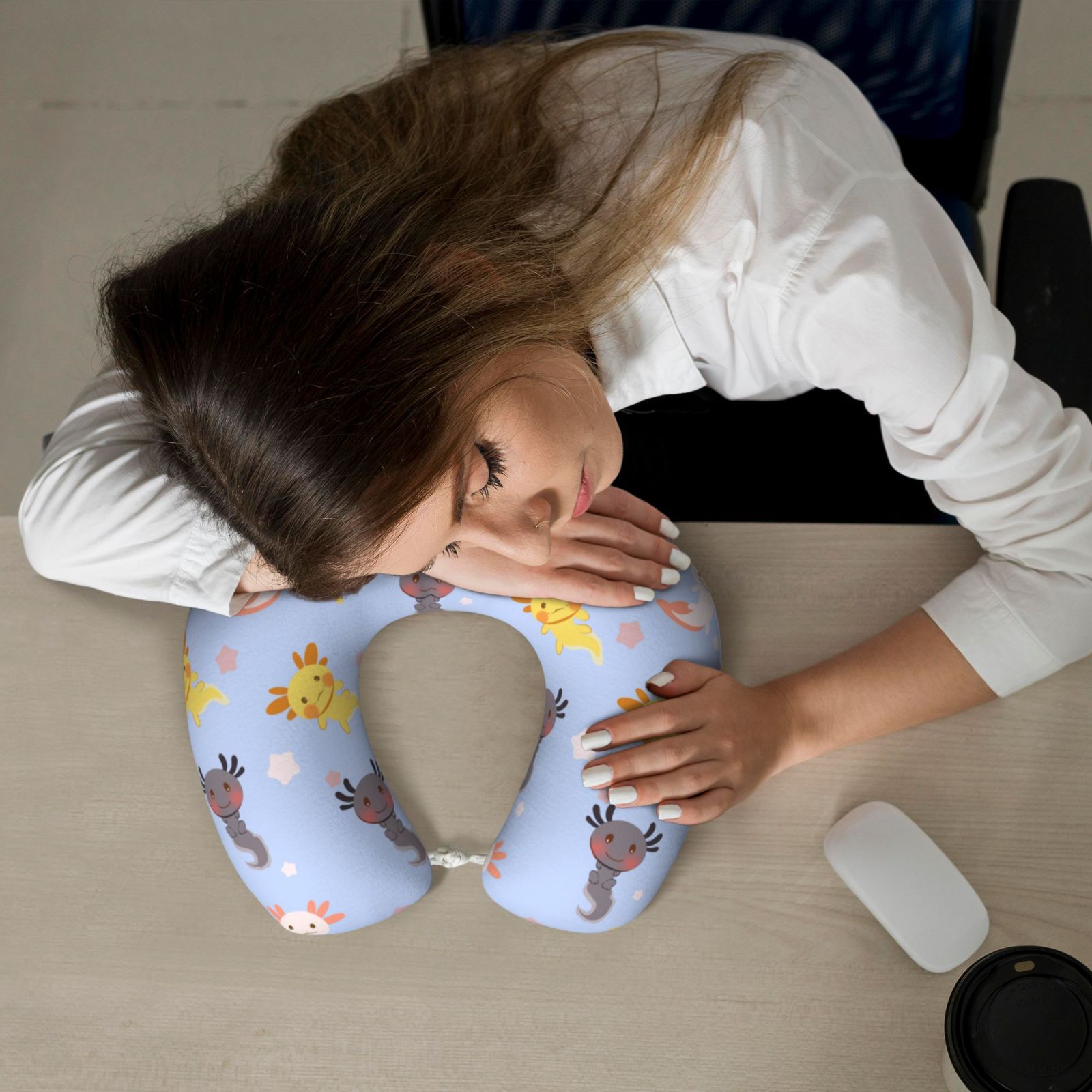 Memory Foam Travel Pillow