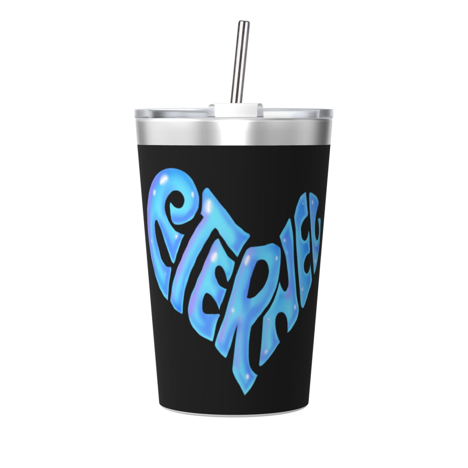 12OZ Thermos With Conical Straw