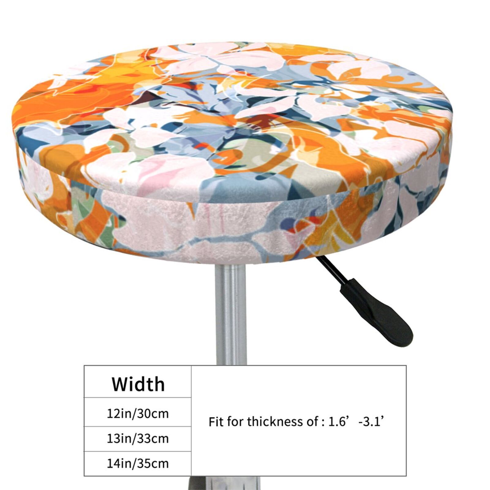 Round Bar Chair Cushion Cover